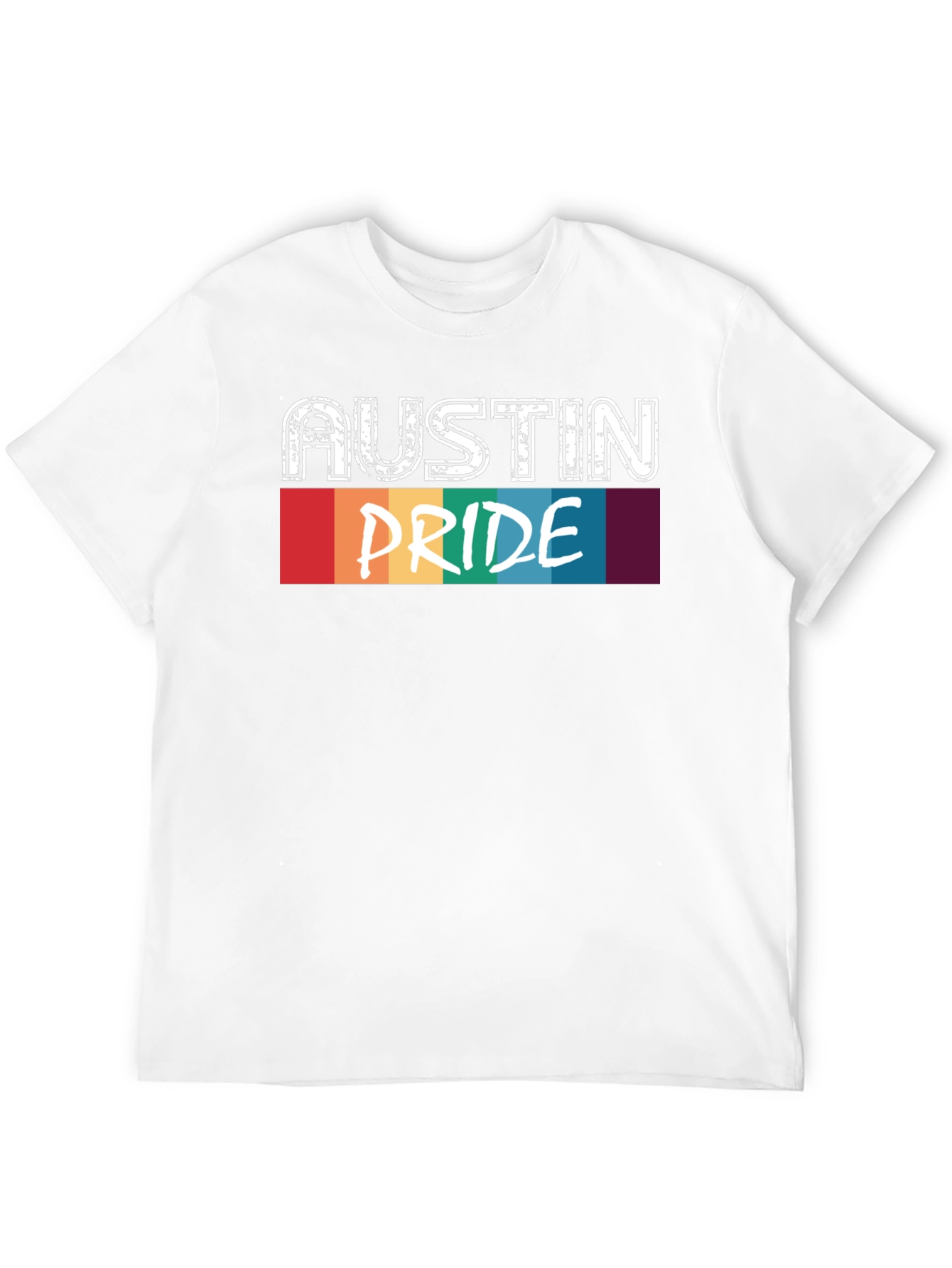 Austin Pride T-Shirt - Black Cotton Blend Tee