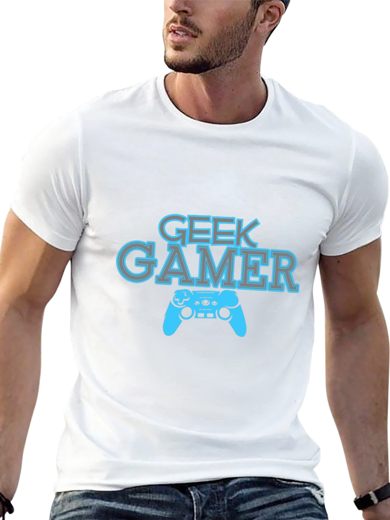 Geek Gamer Black T-Shirt