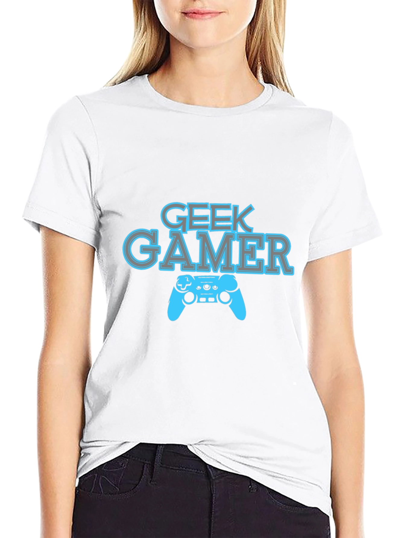 Geek Gamer Black T-Shirt