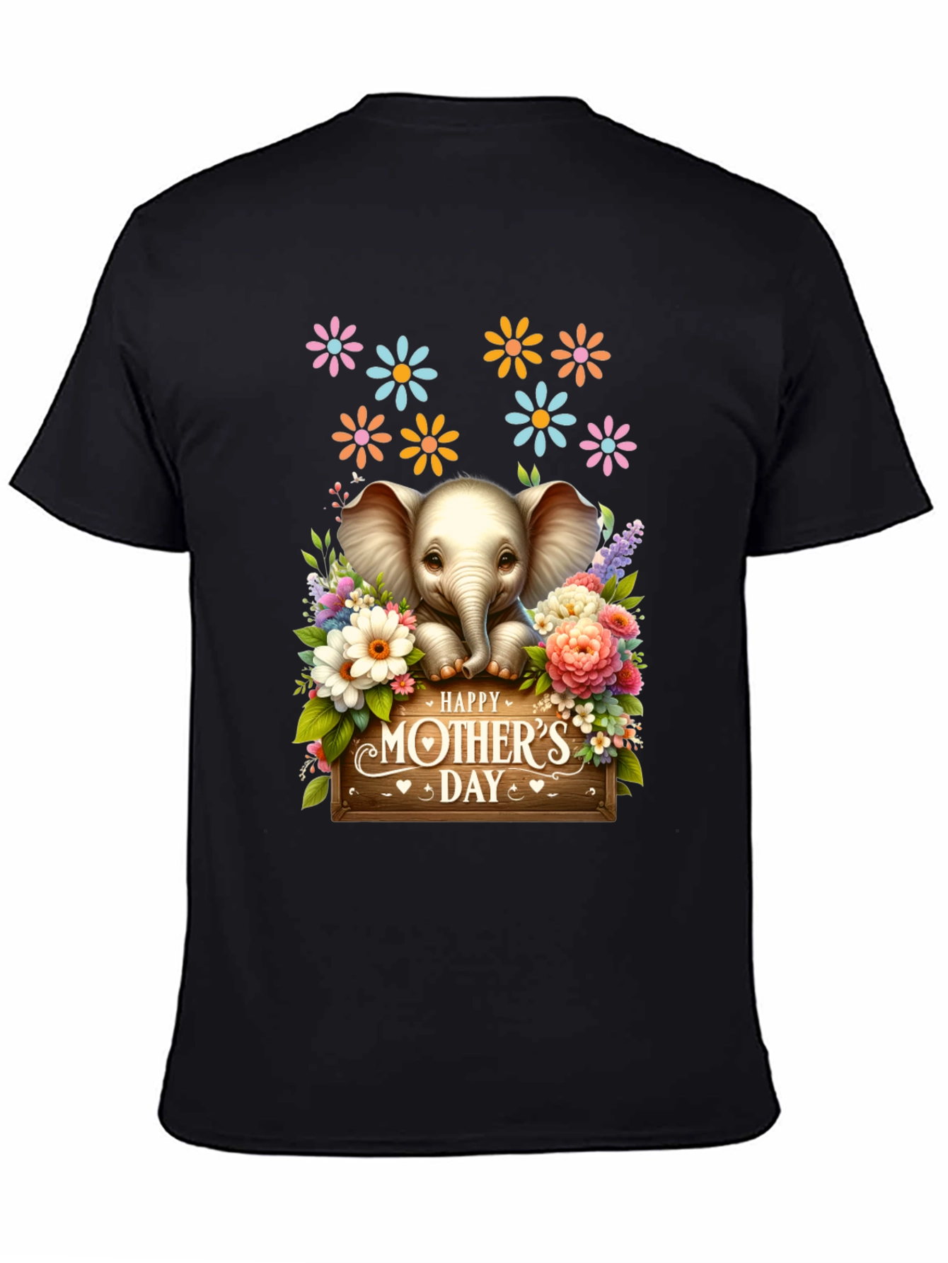 Cute Elephant Mothers Day T-Shirt