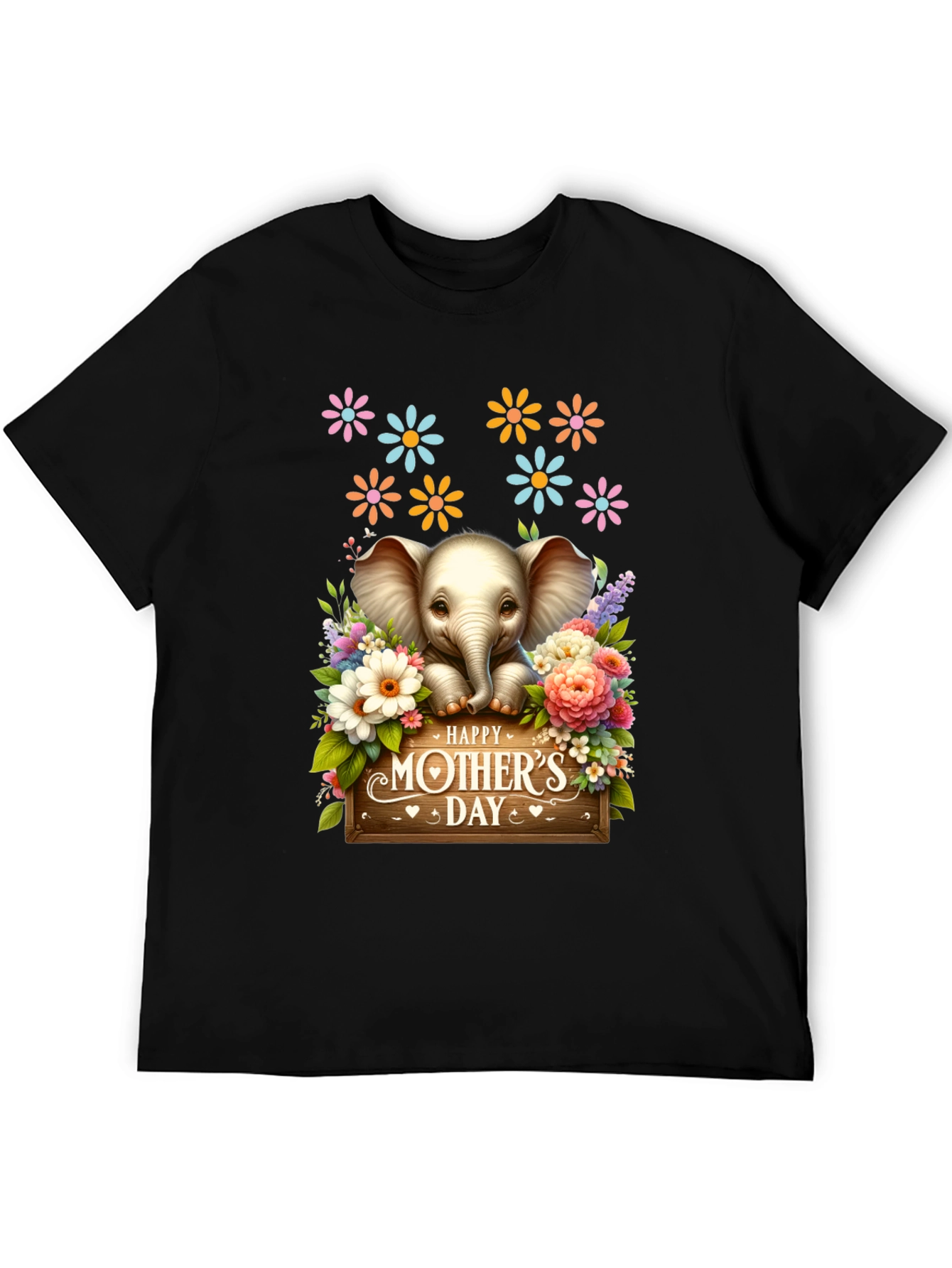 Cute Elephant Mothers Day T-Shirt