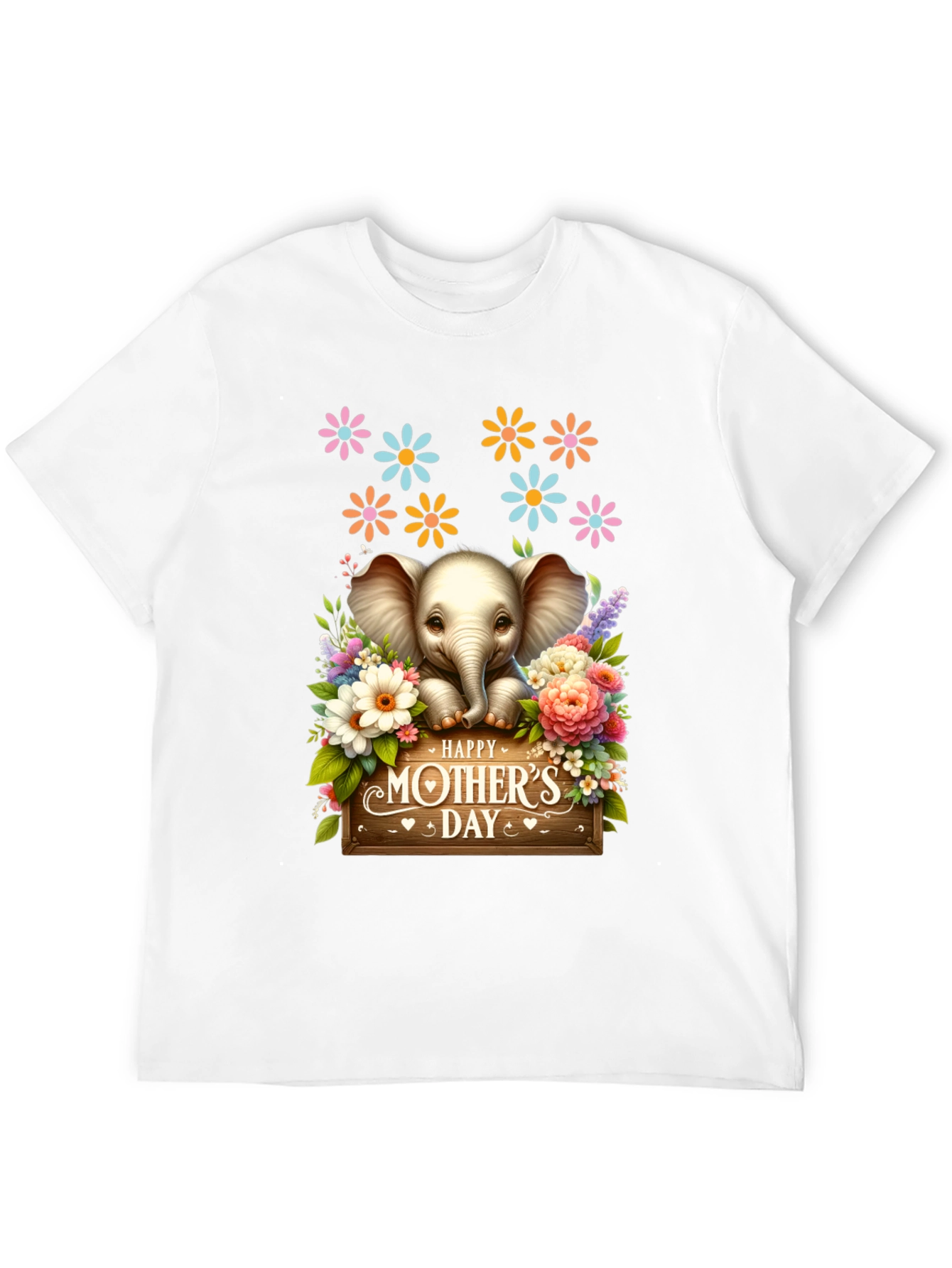 Cute Elephant Mothers Day T-Shirt
