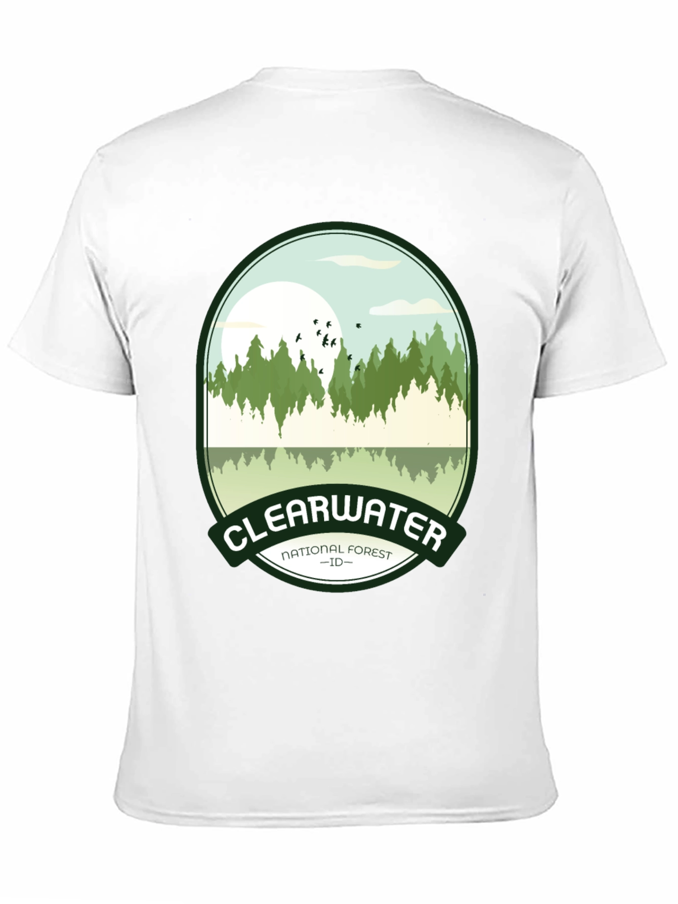 Clearwater National Forest Graphic T-Shirt
