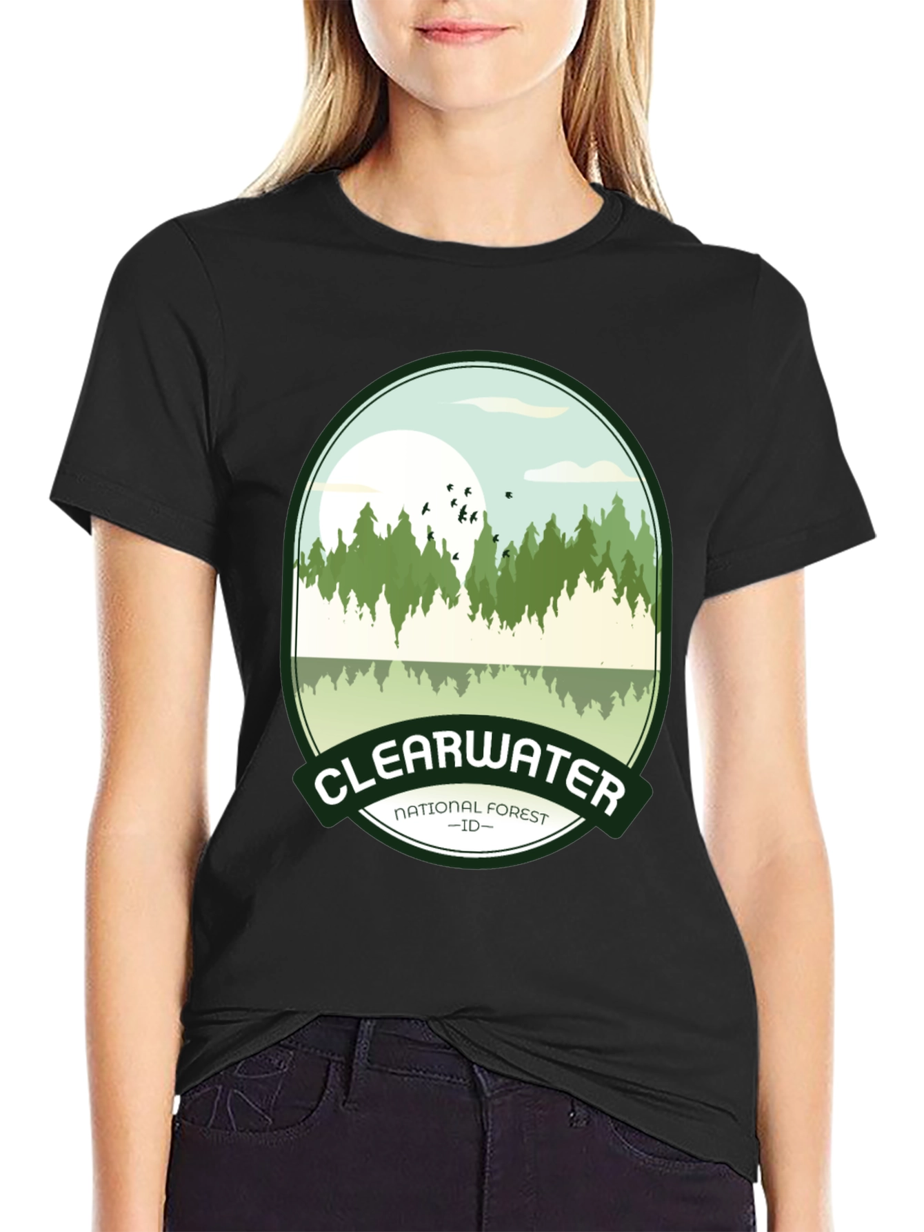 Clearwater National Forest Graphic T-Shirt