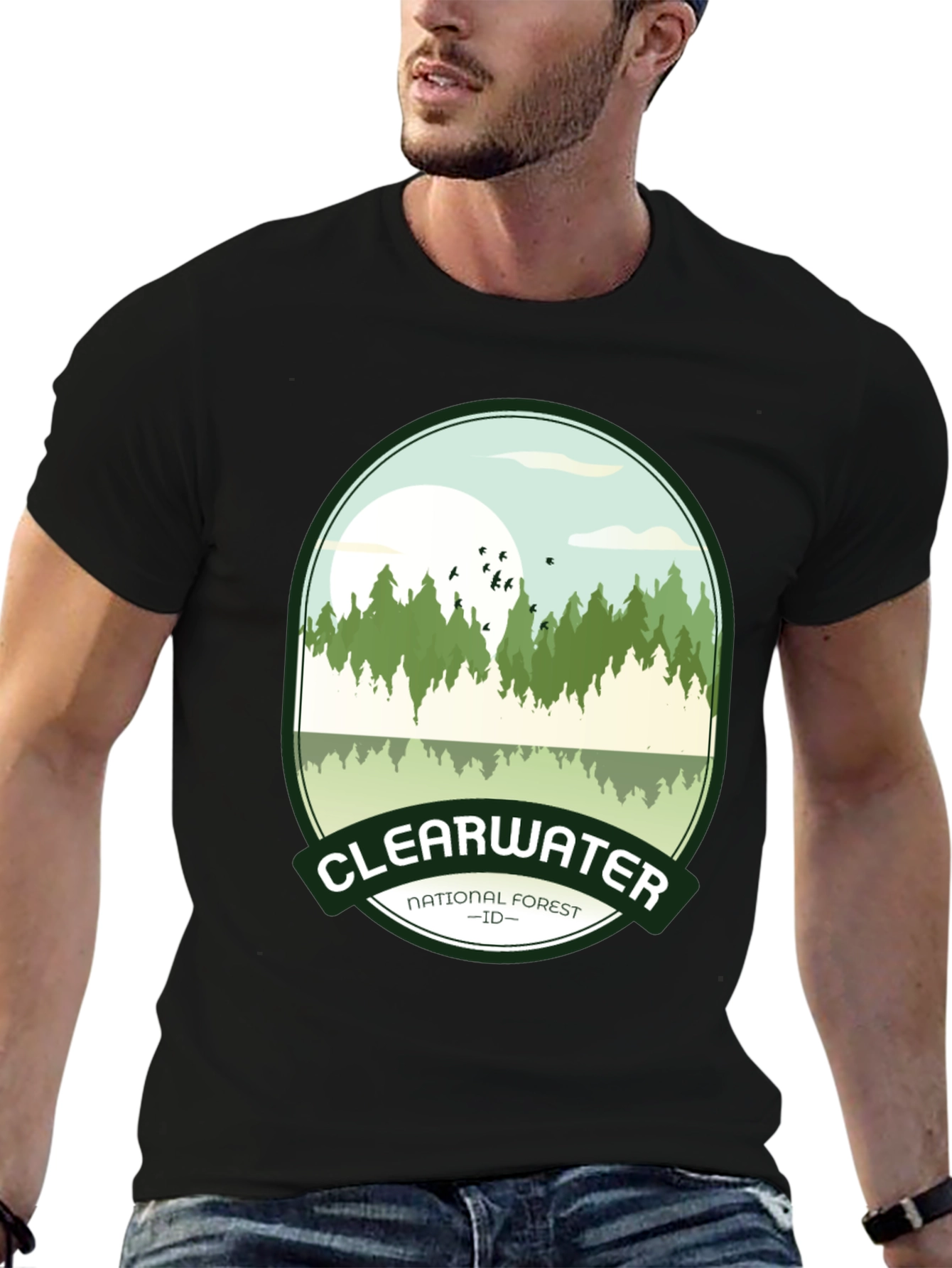 Clearwater National Forest Graphic T-Shirt
