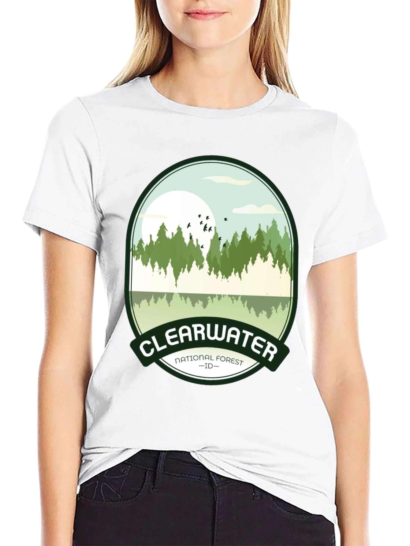 Clearwater National Forest Graphic T-Shirt