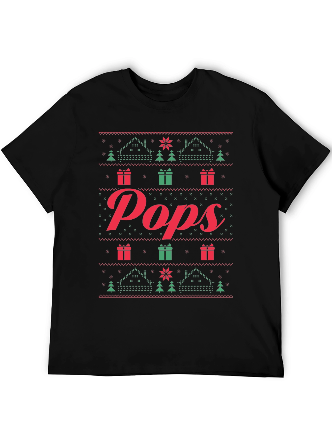 Pops Ugly Christmas Sweater T-Shirt