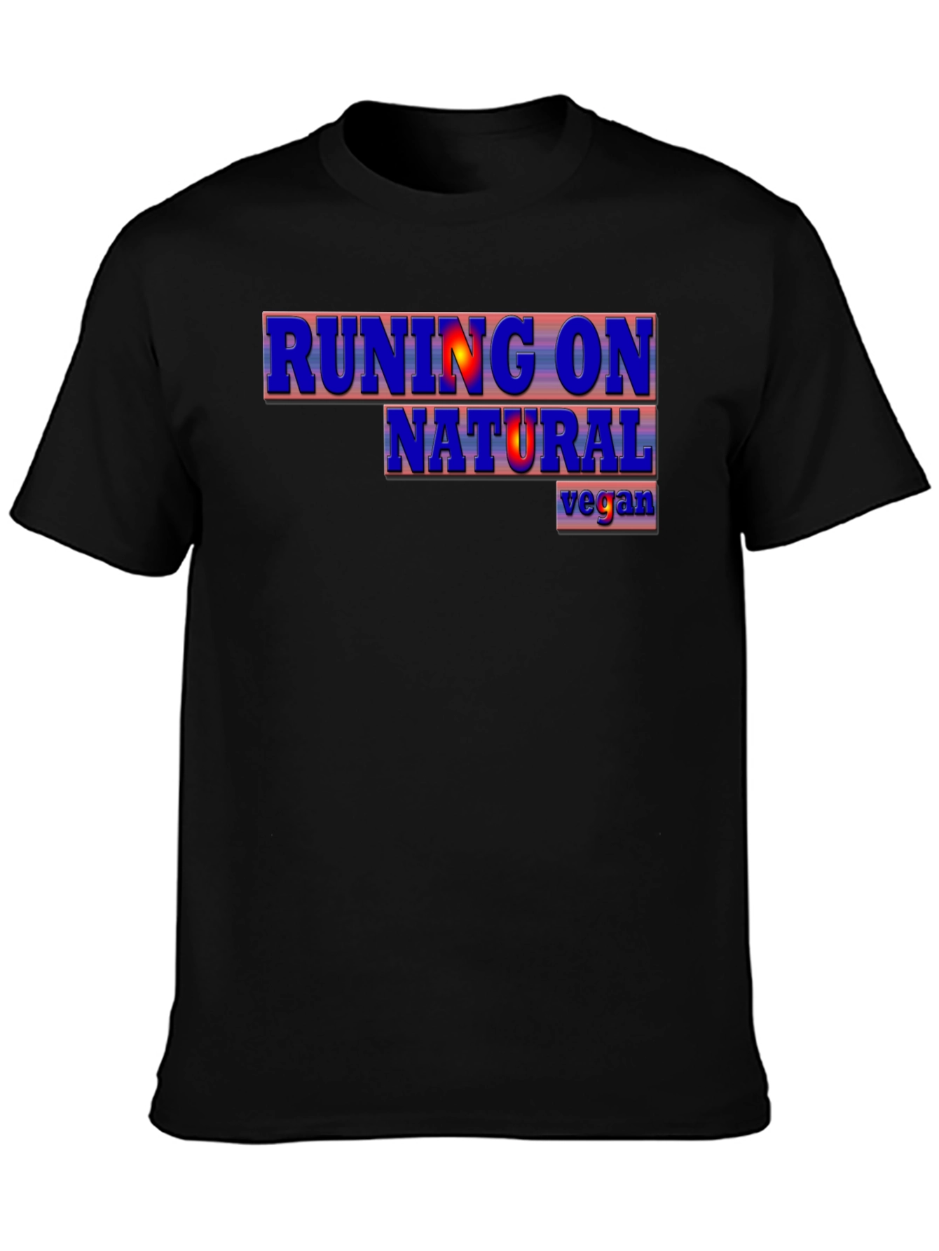 Running on Natural Vegan T-Shirt