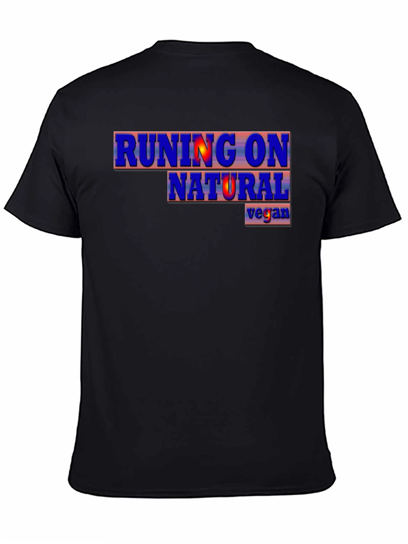 Running on Natural Vegan T-Shirt