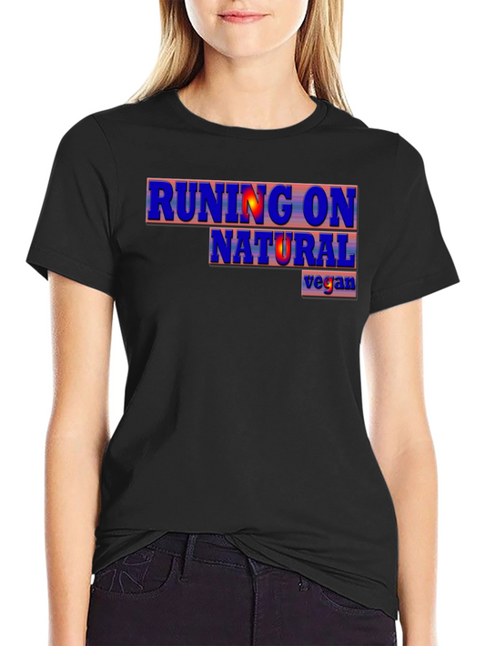 Running on Natural Vegan T-Shirt