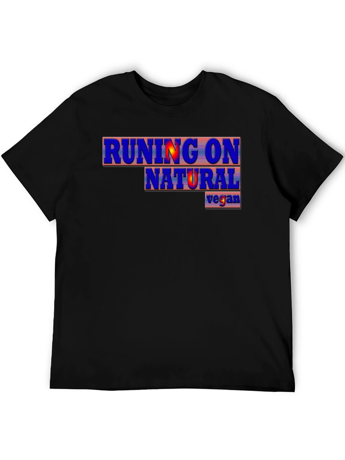 Running on Natural Vegan T-Shirt