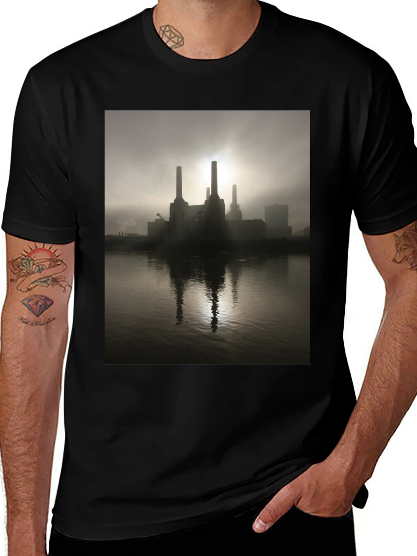 Industrial Silhouette T-Shirt