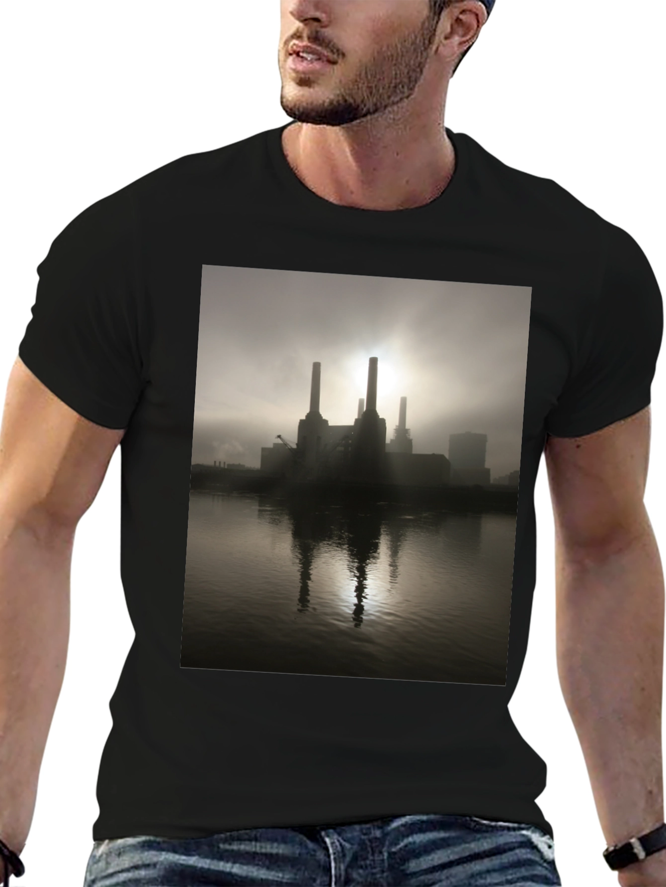 Industrial Silhouette T-Shirt