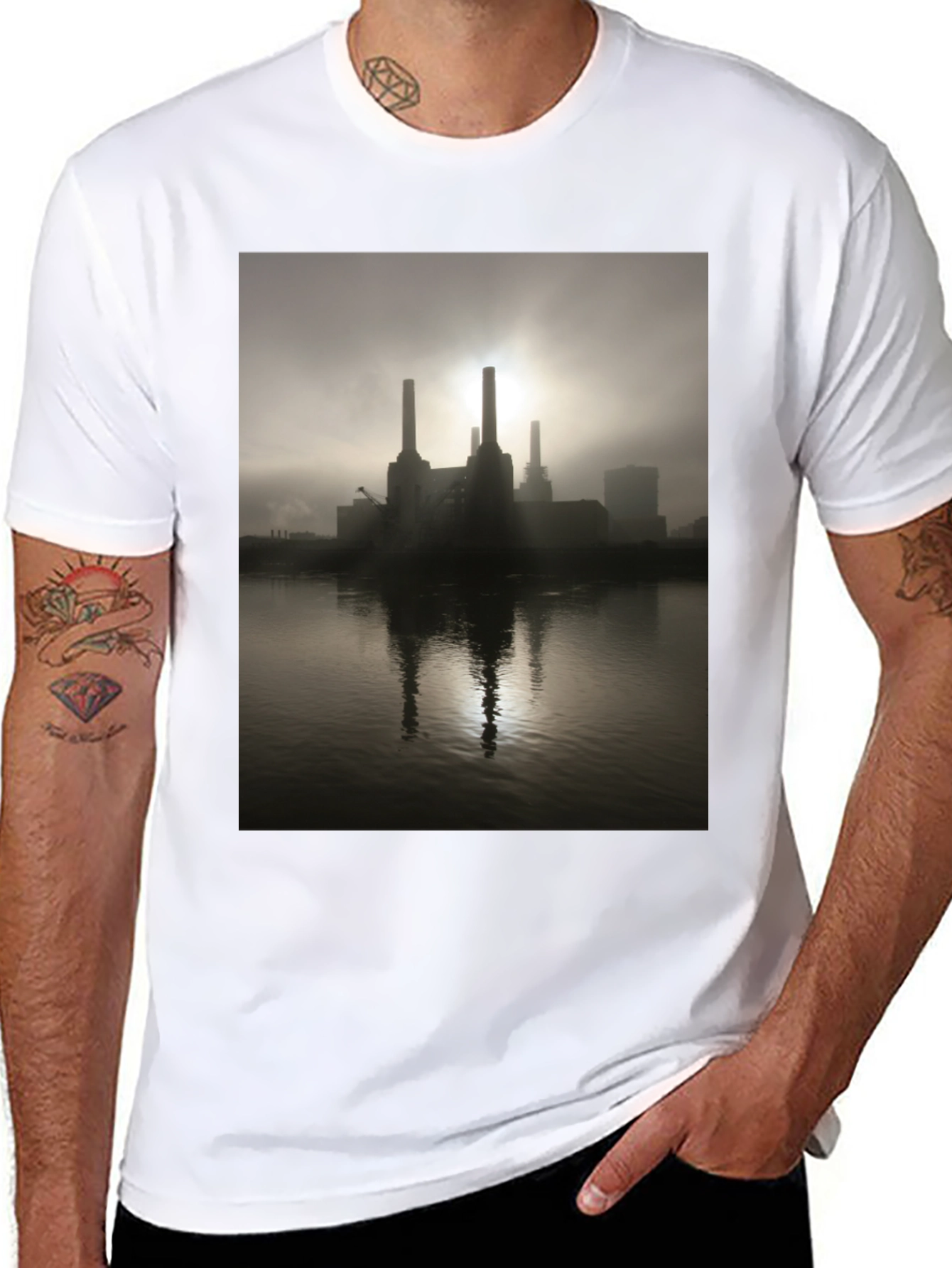 Industrial Silhouette T-Shirt