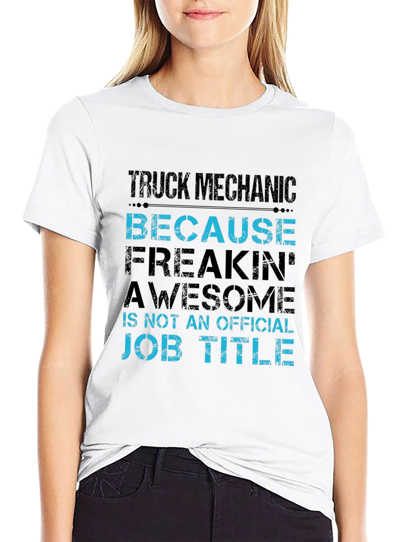 Truck Mechanic Awesome Job Title T-Shirt