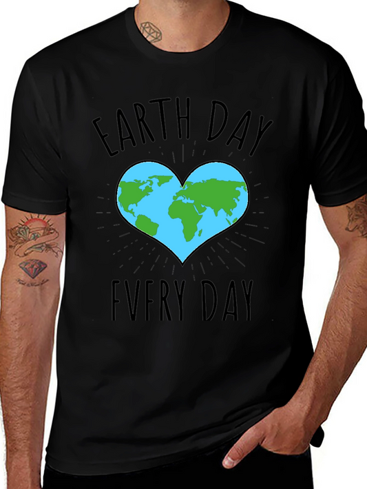 Earth Day Everyday Heart T-Shirt