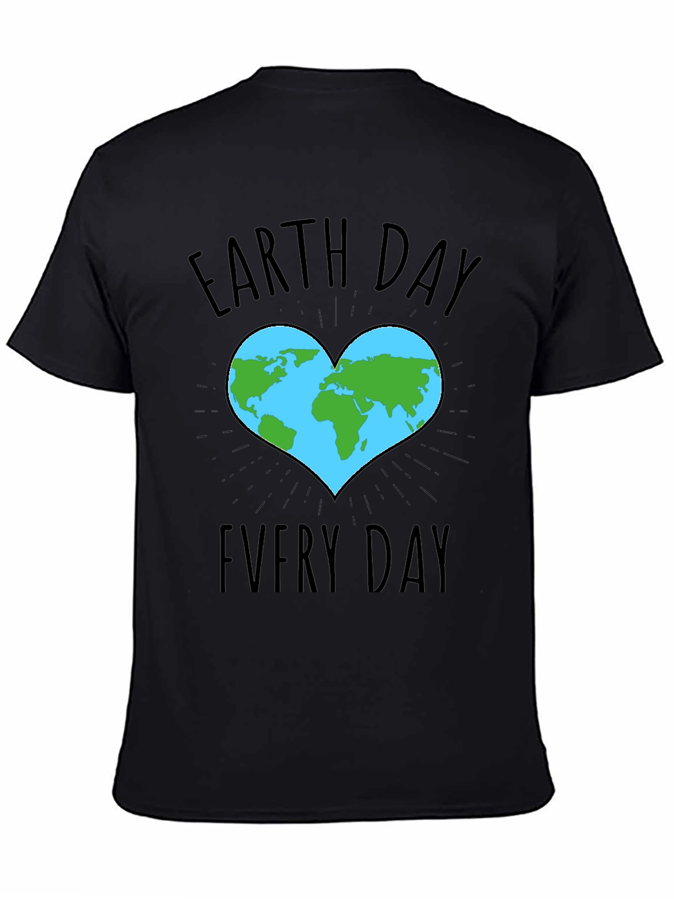 Earth Day Everyday Heart T-Shirt