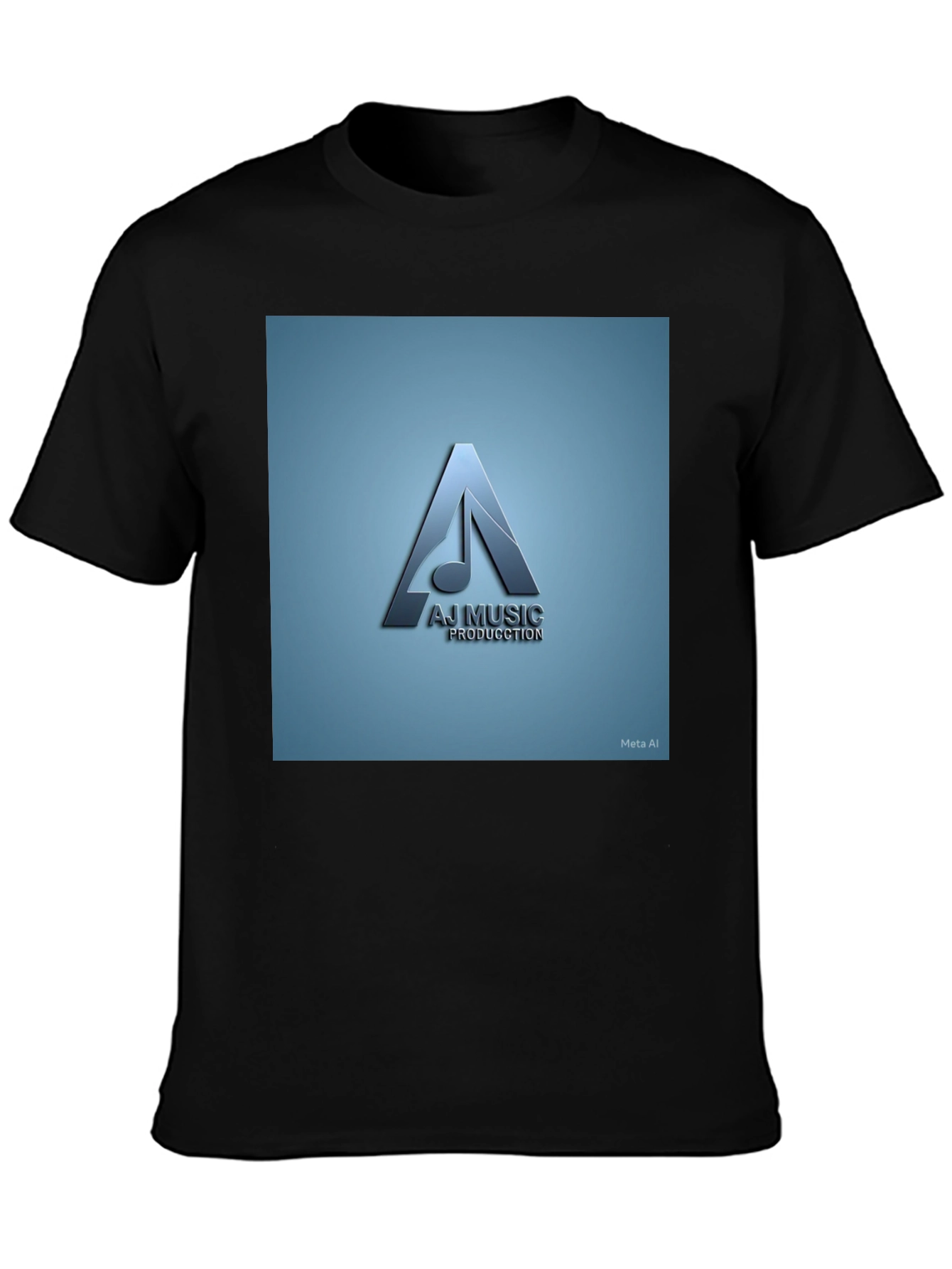 AJ Music Production Black T-Shirt