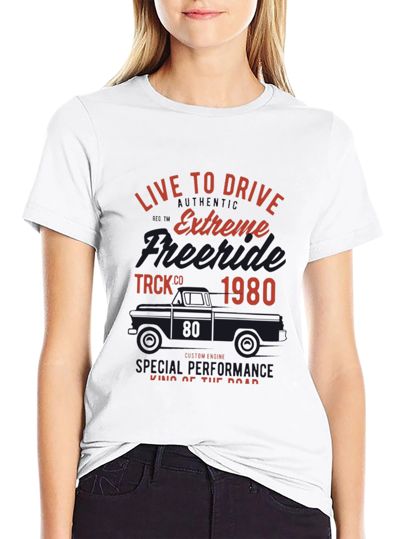 Live to Drive Truck Graphic Tee