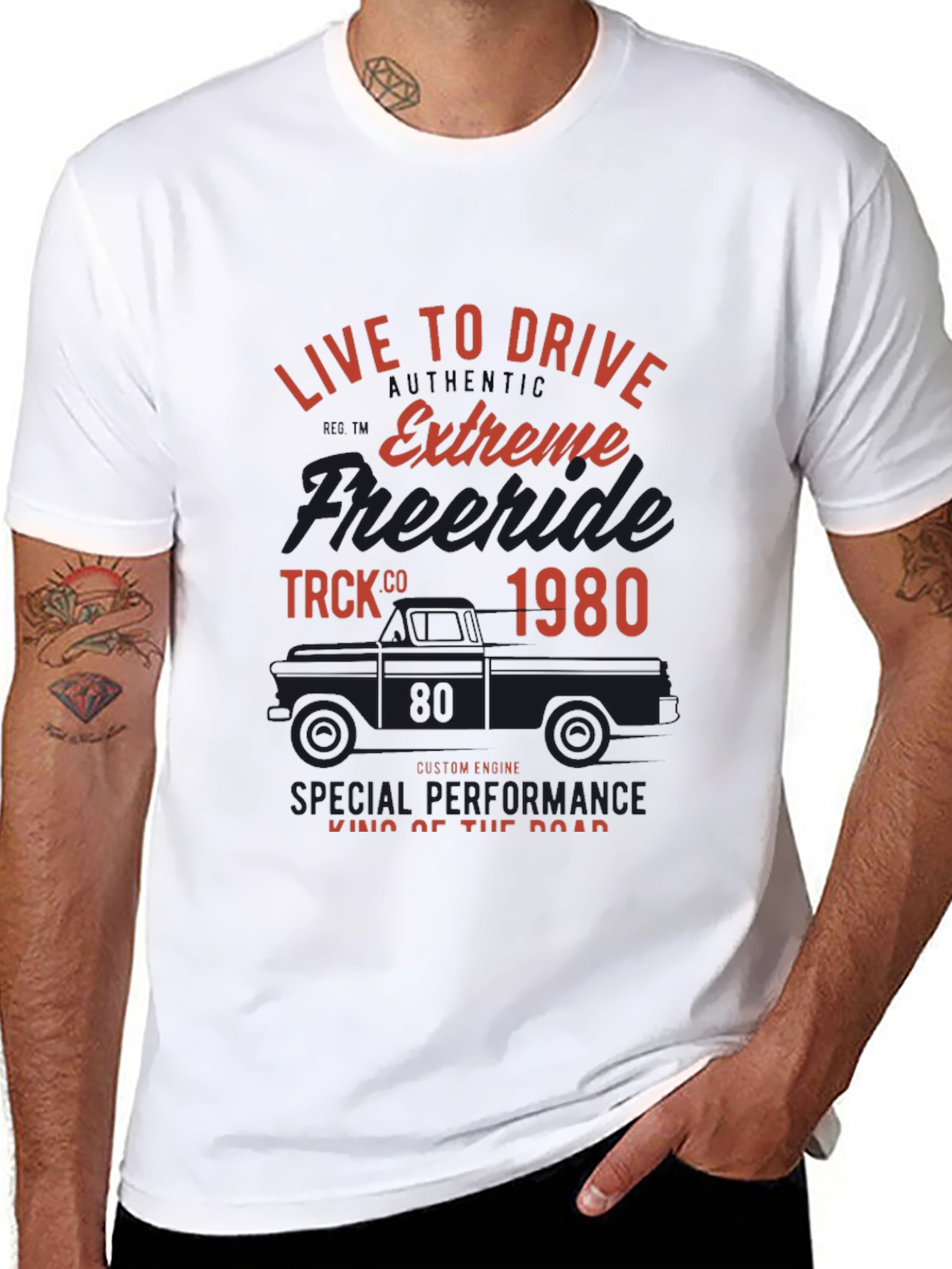 Live to Drive Truck Graphic Tee
