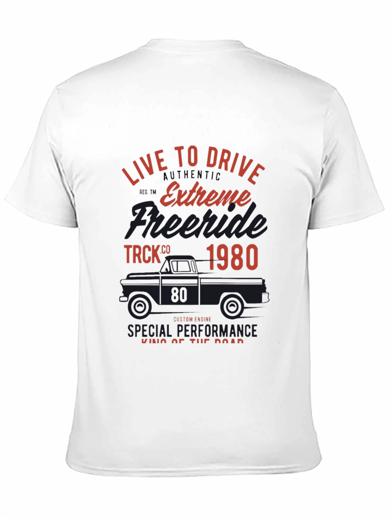 Live to Drive Truck Graphic Tee
