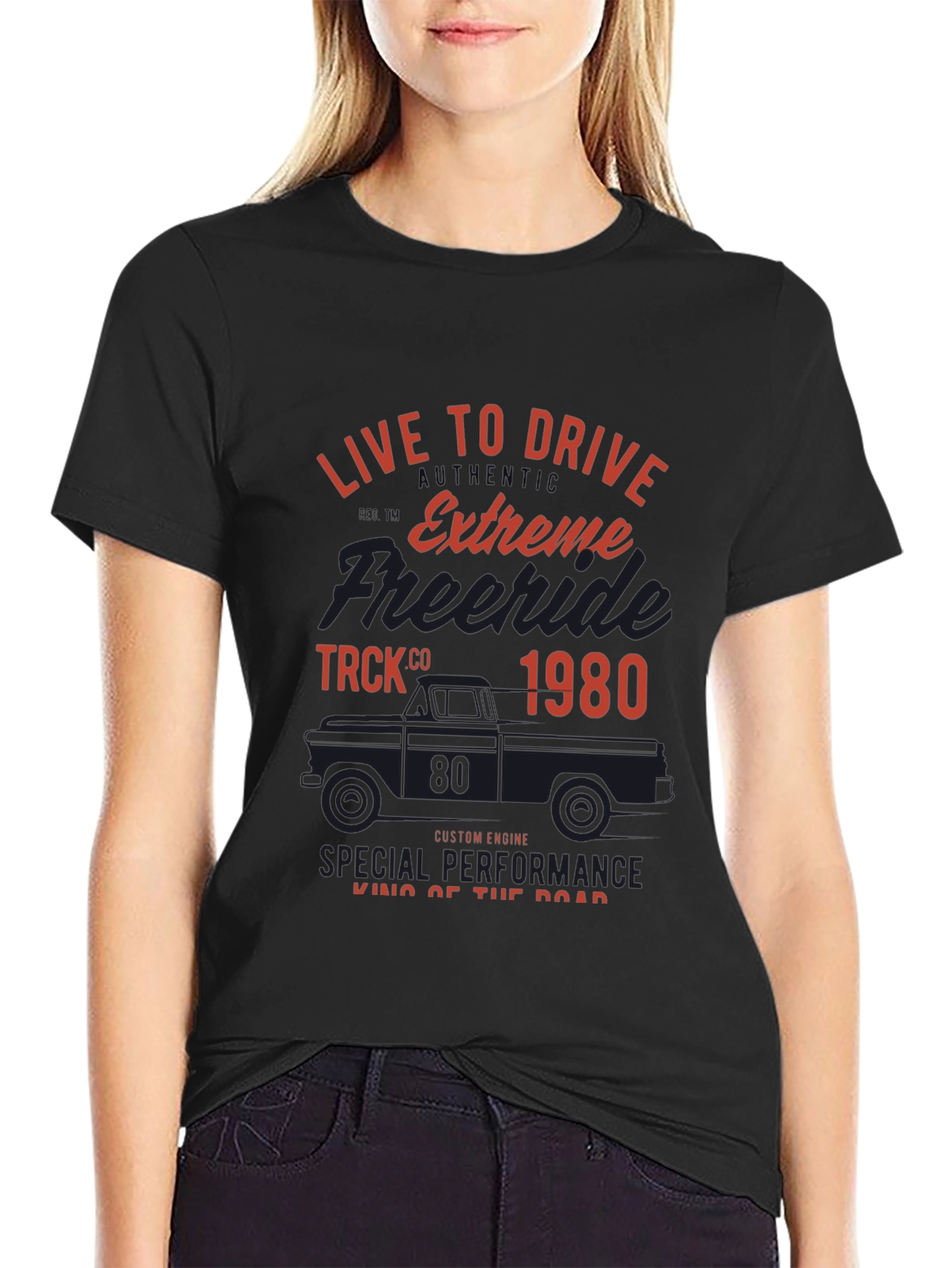Live to Drive Truck Graphic Tee