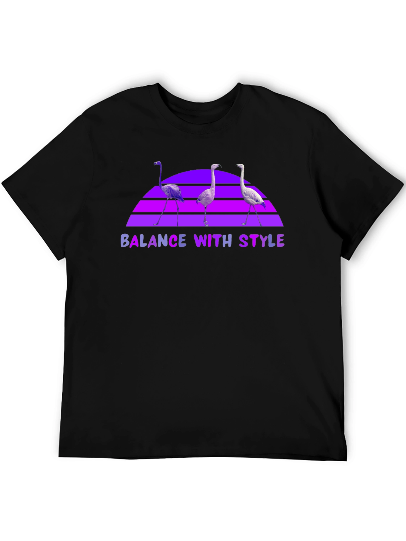 Balance With Style Flamingo T-Shirt