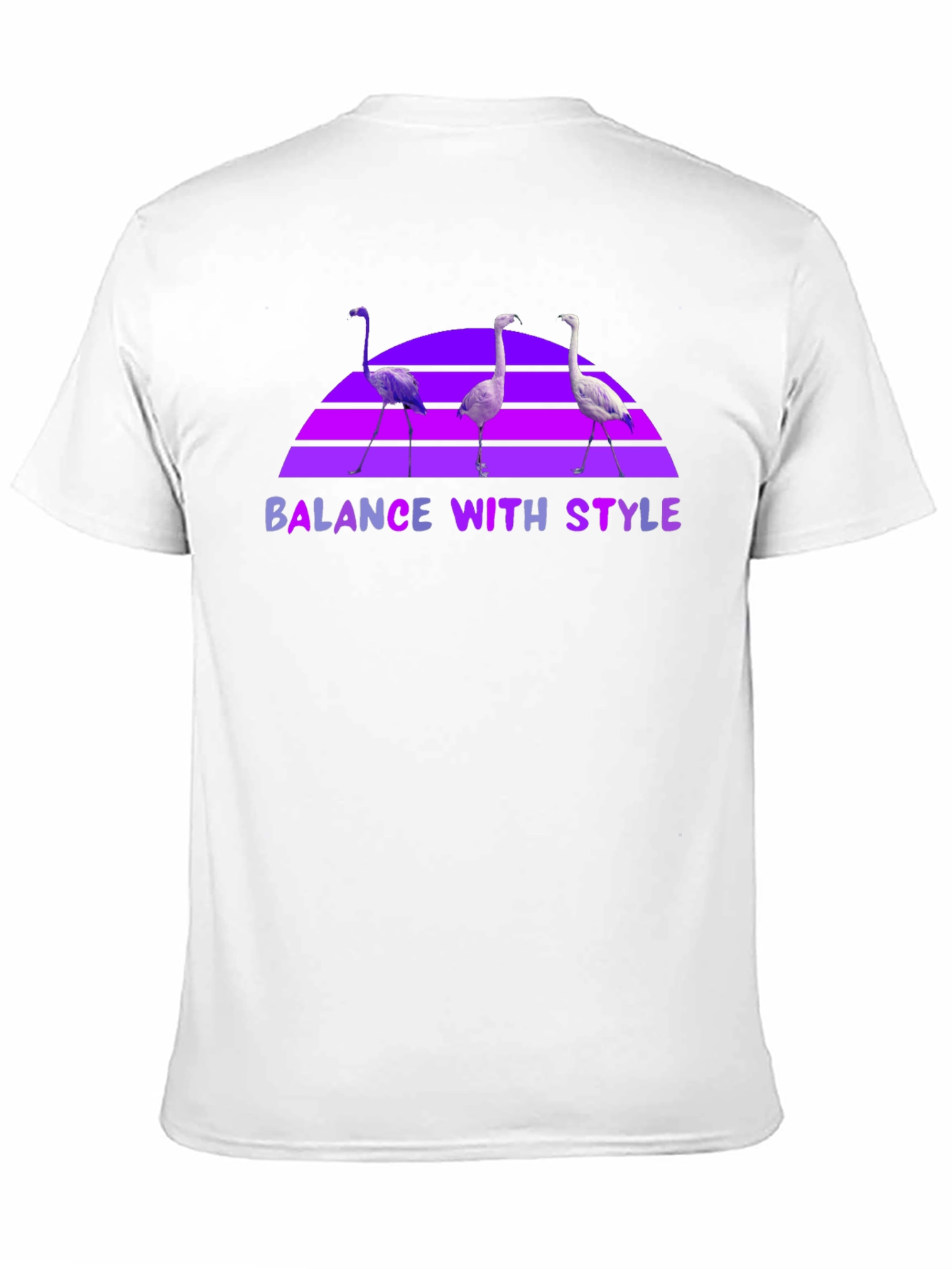 Balance With Style Flamingo T-Shirt