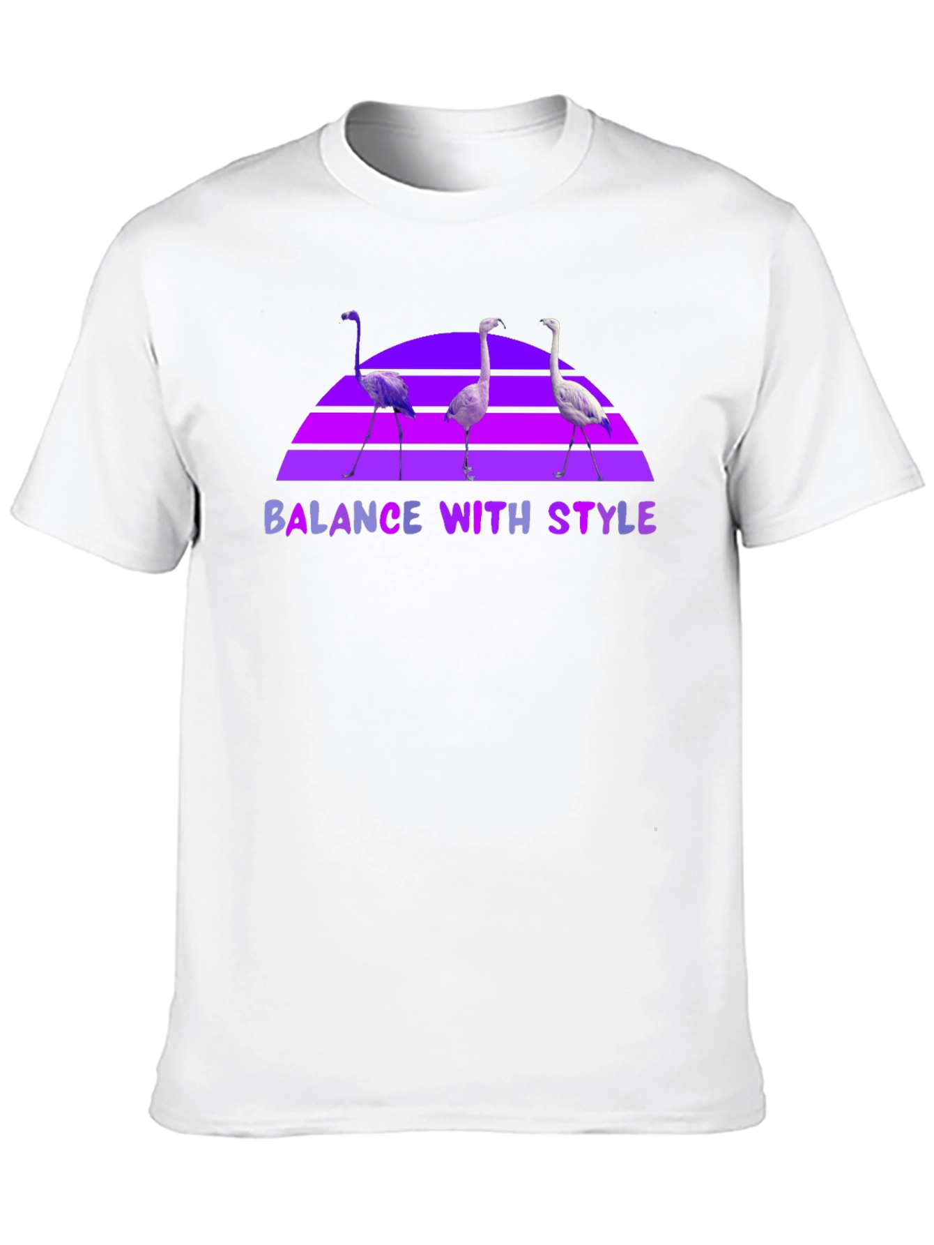 Balance With Style Flamingo T-Shirt
