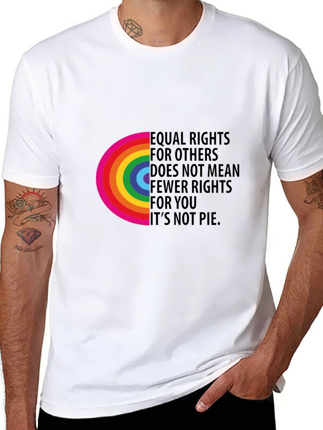 Equality Rights Rainbow T-Shirt