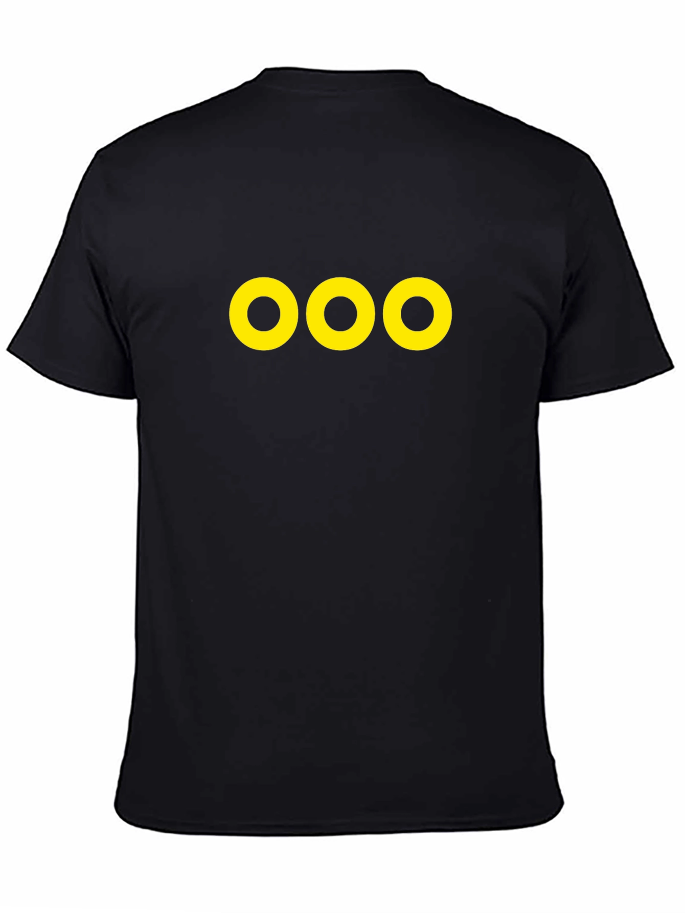 Triple O Graphic Black T-Shirt