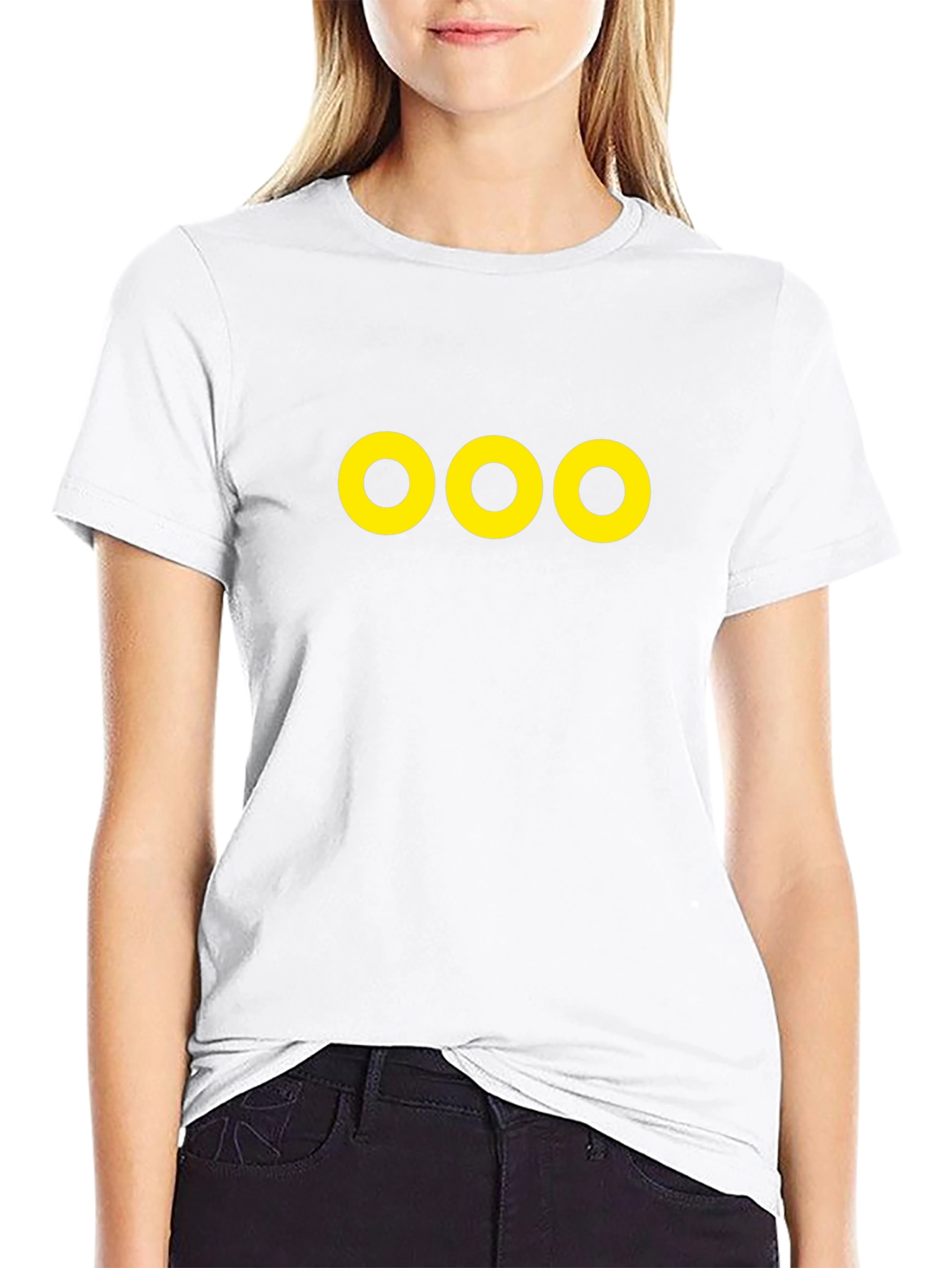 Triple O Graphic Black T-Shirt