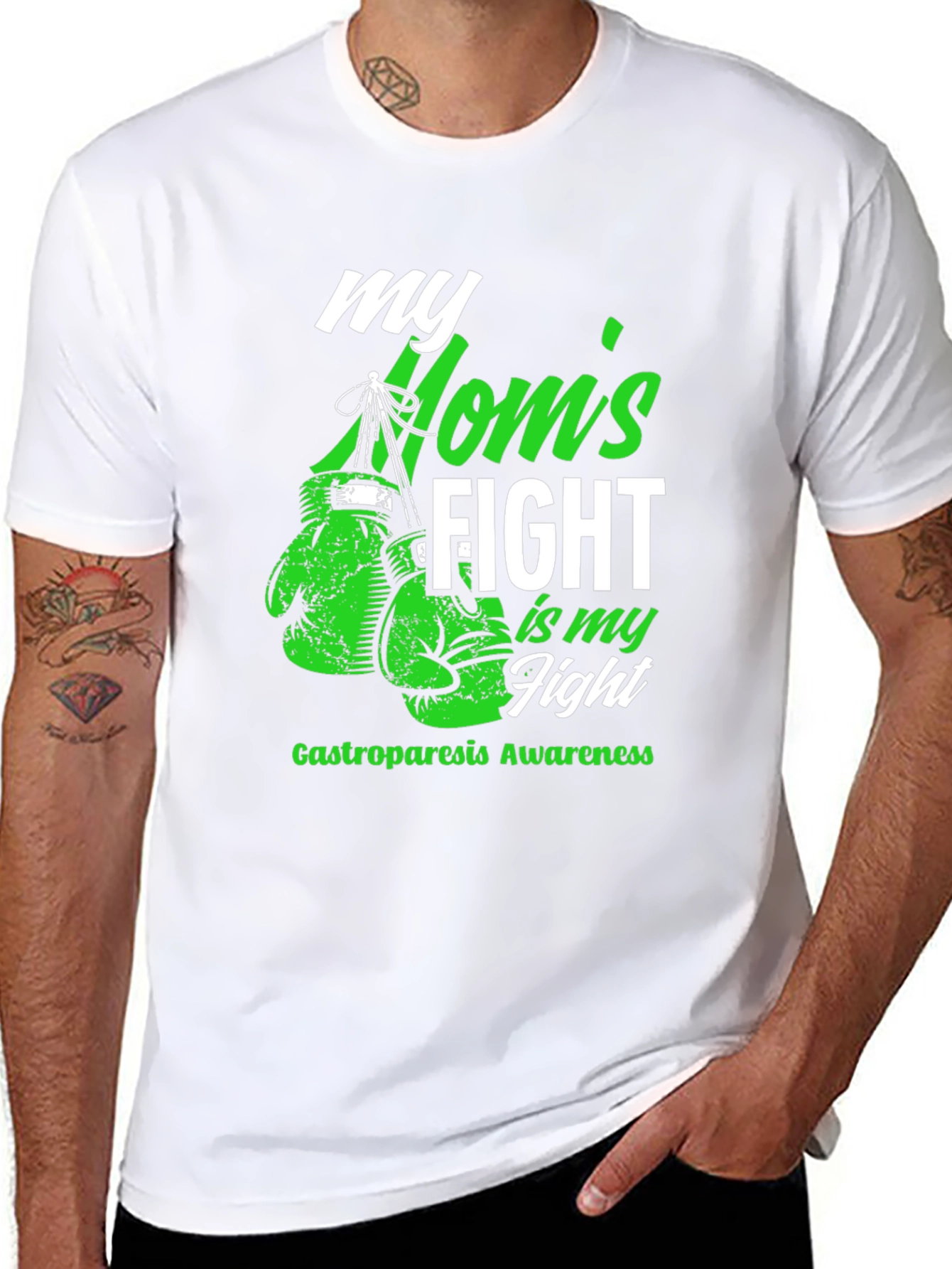 Moms Fight Gastroparesis Awareness T-Shirt