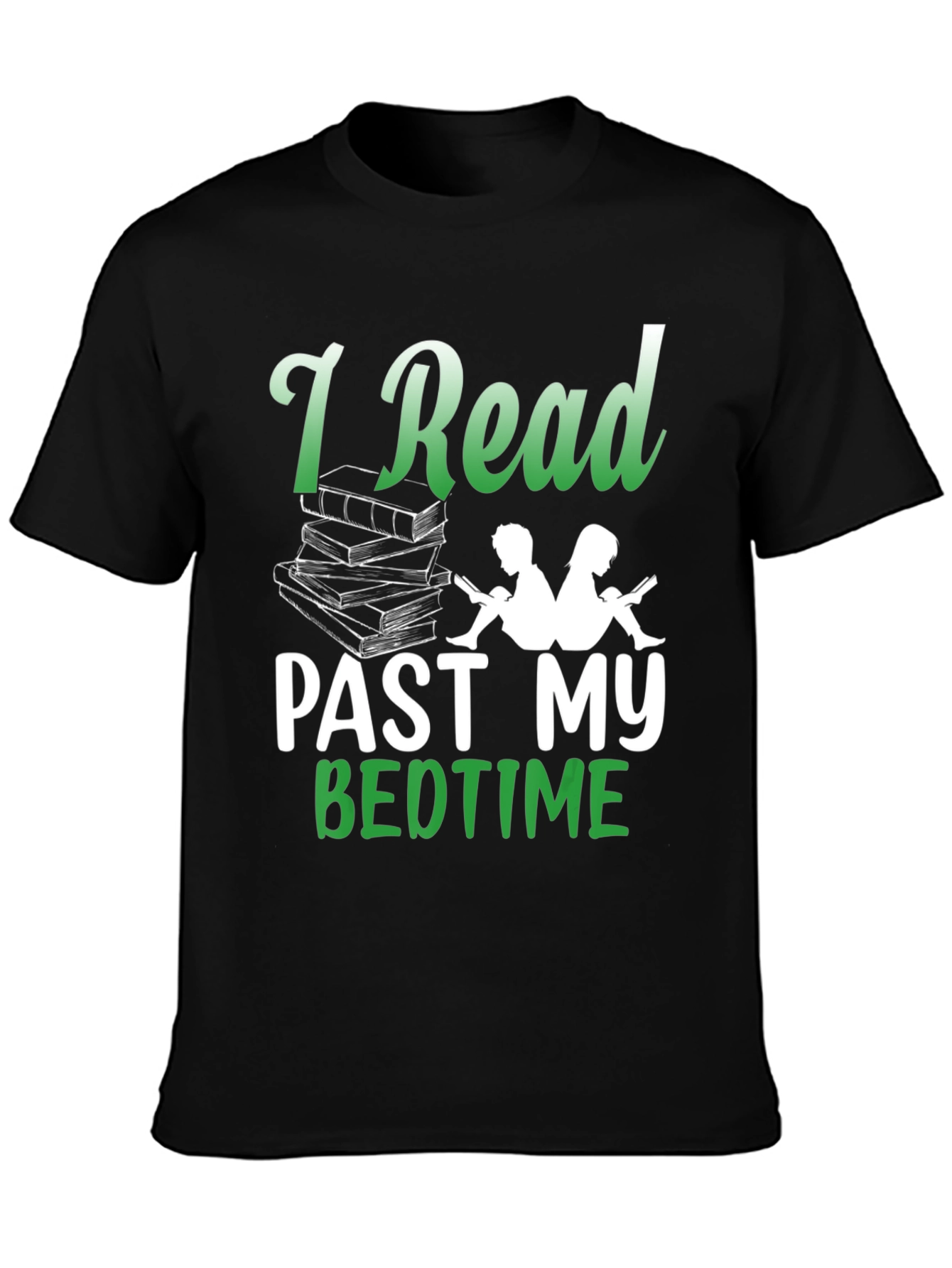 I Read Past My Bedtime Book Lover T-Shirt