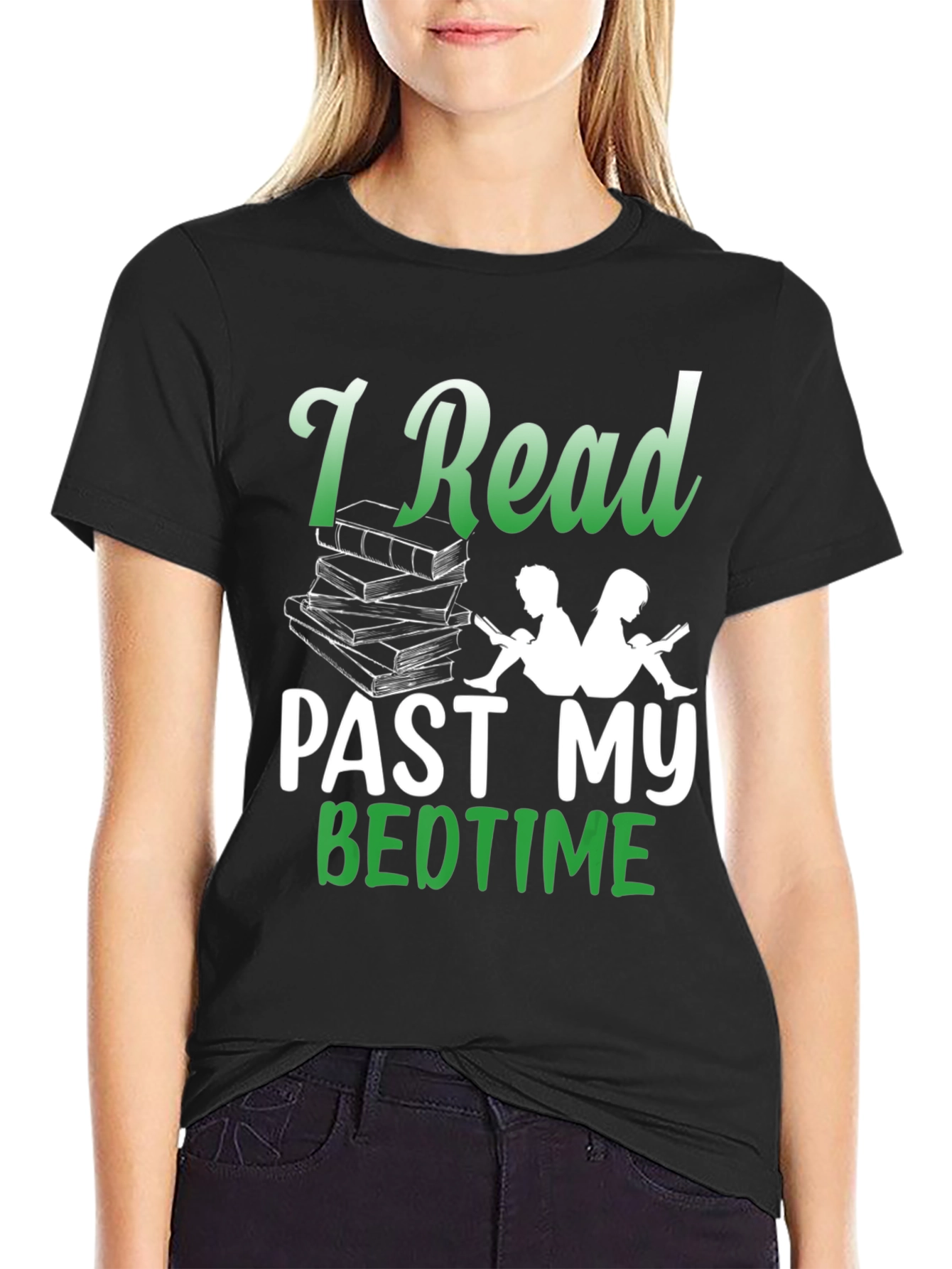 I Read Past My Bedtime Book Lover T-Shirt
