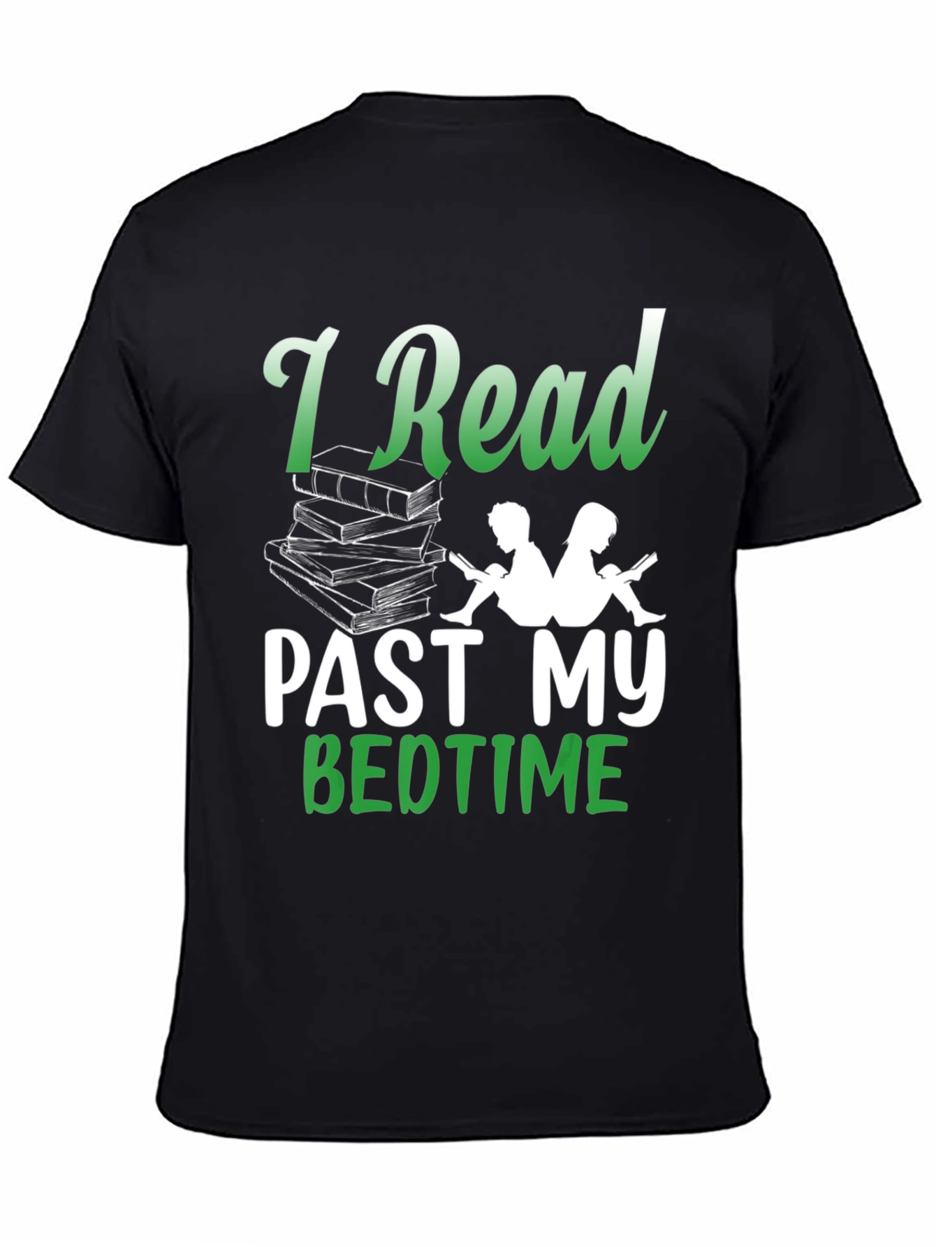 I Read Past My Bedtime Book Lover T-Shirt