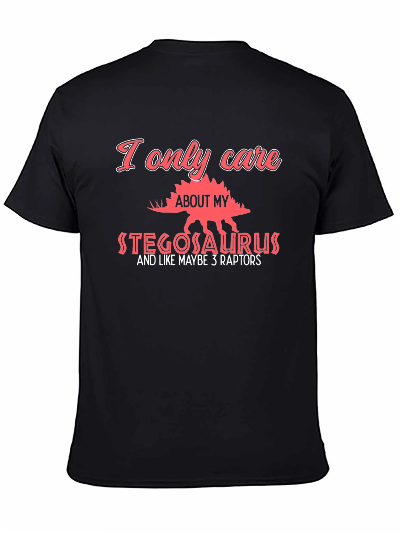 Stegosaurus Lover T-Shirt - Dinosaur Fan Tee