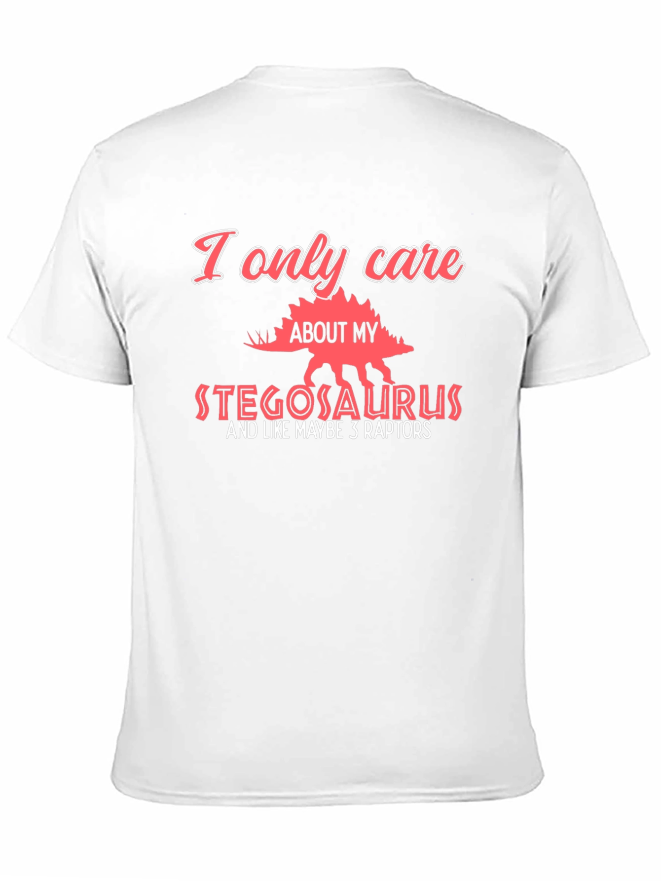 Stegosaurus Lover T-Shirt - Dinosaur Fan Tee