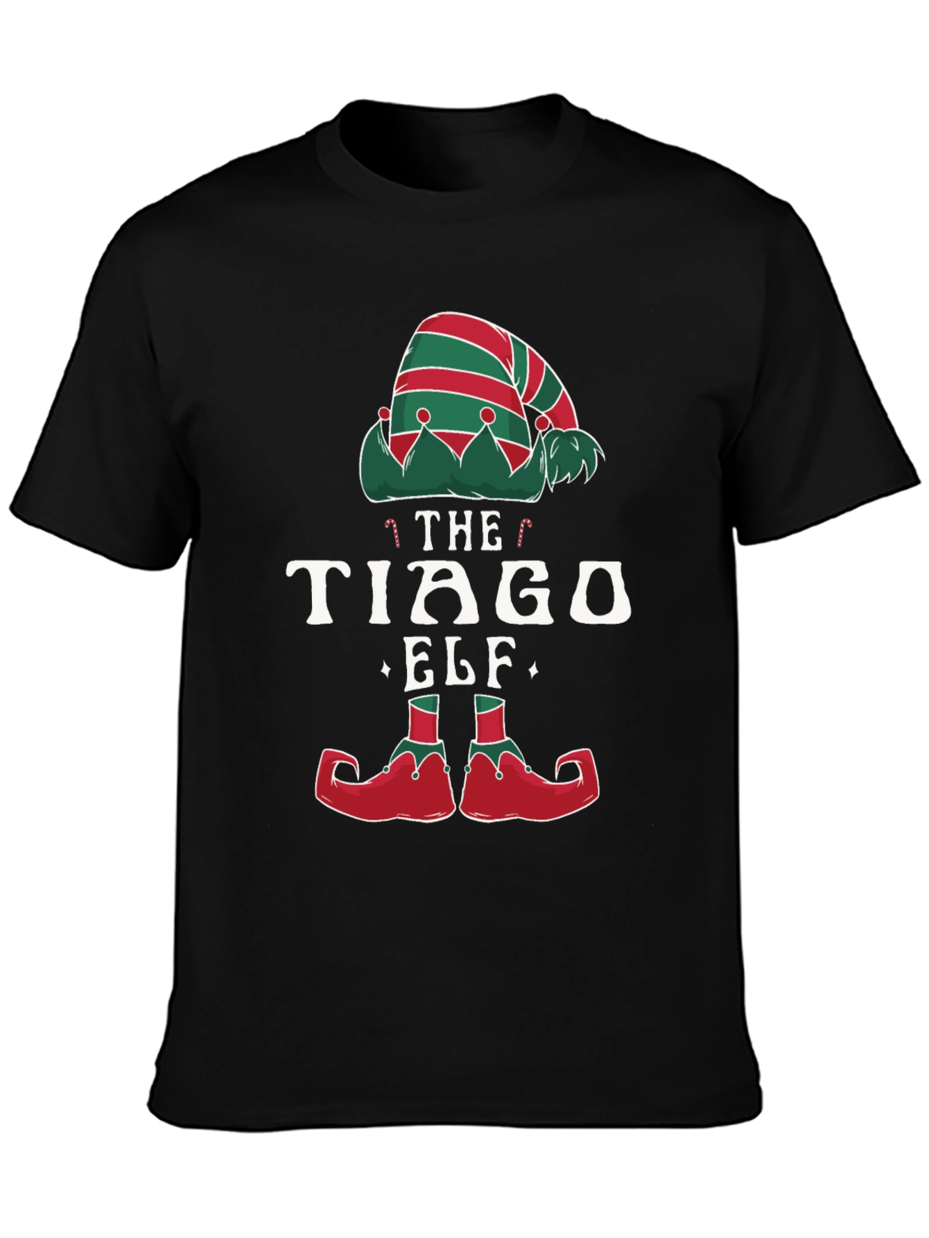 The Tiago Elf Matching Family Christmas T-Shirt