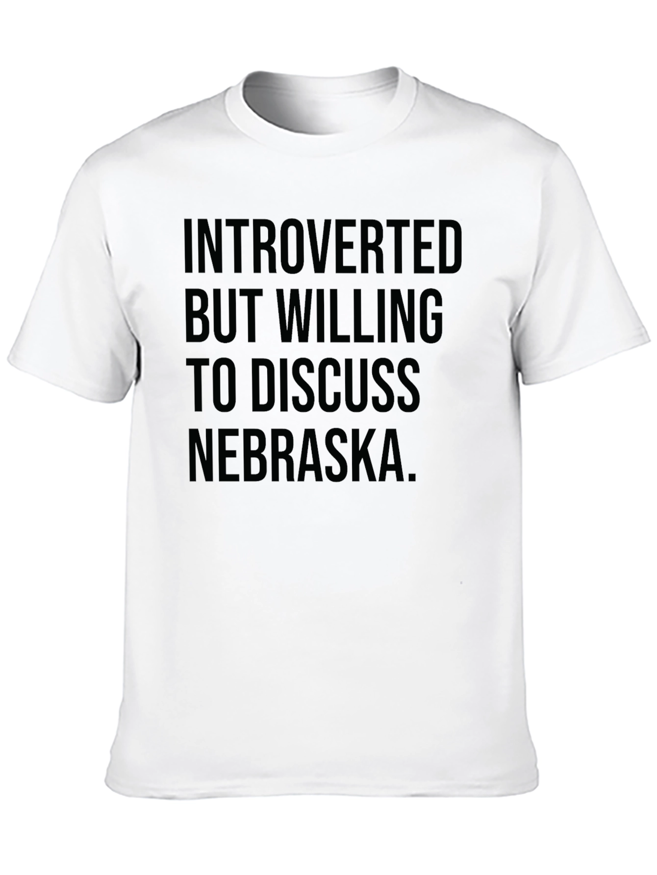 Introverted Nebraska Fan T-Shirt