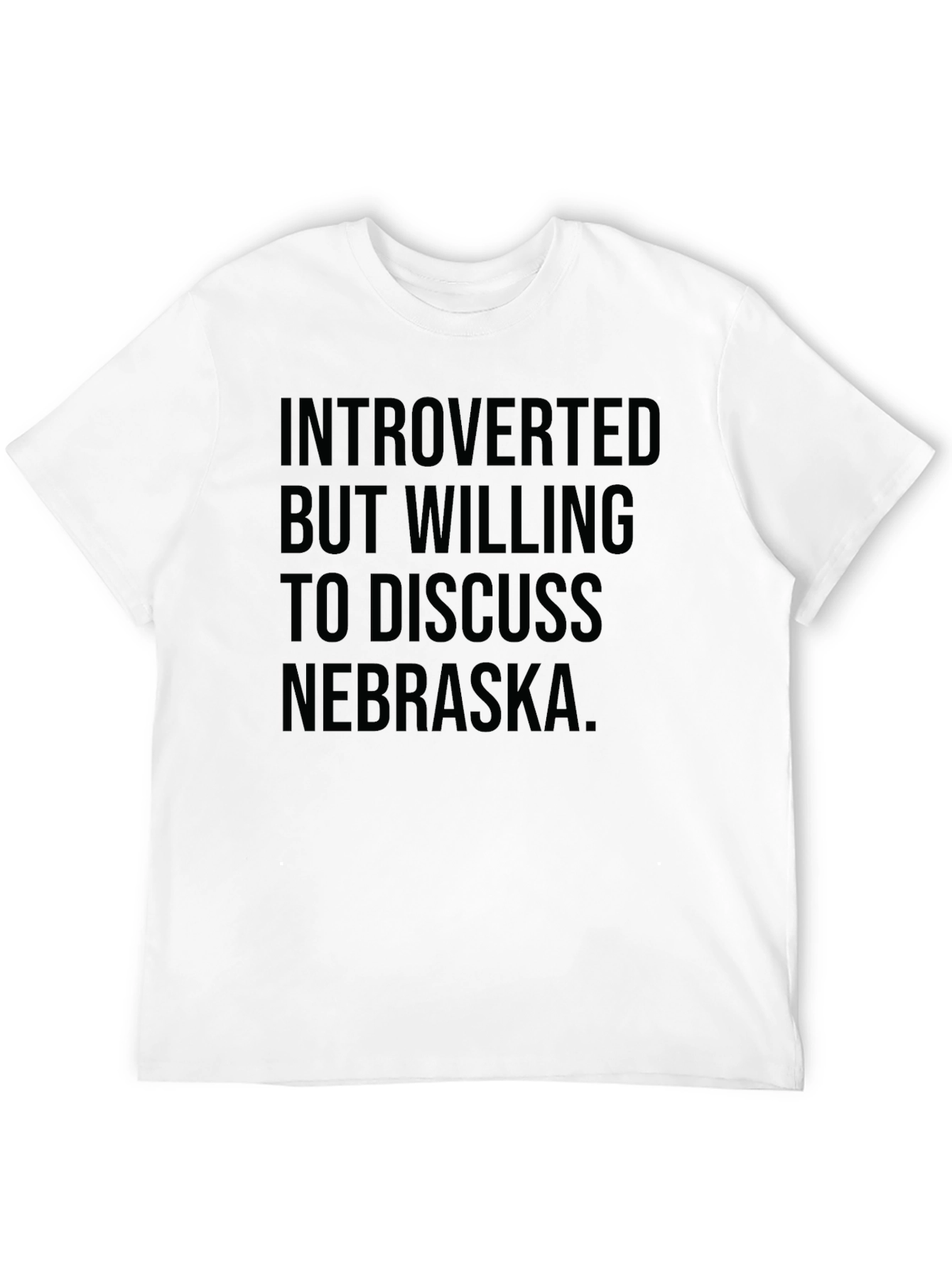 Introverted Nebraska Fan T-Shirt