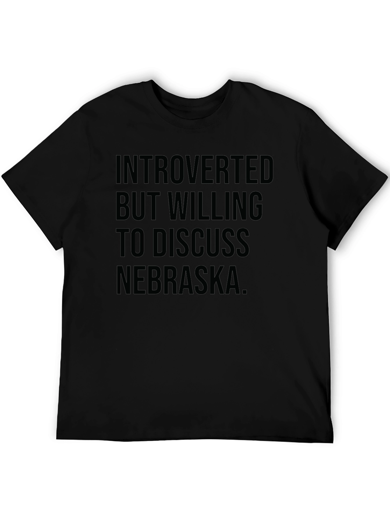 Introverted Nebraska Fan T-Shirt