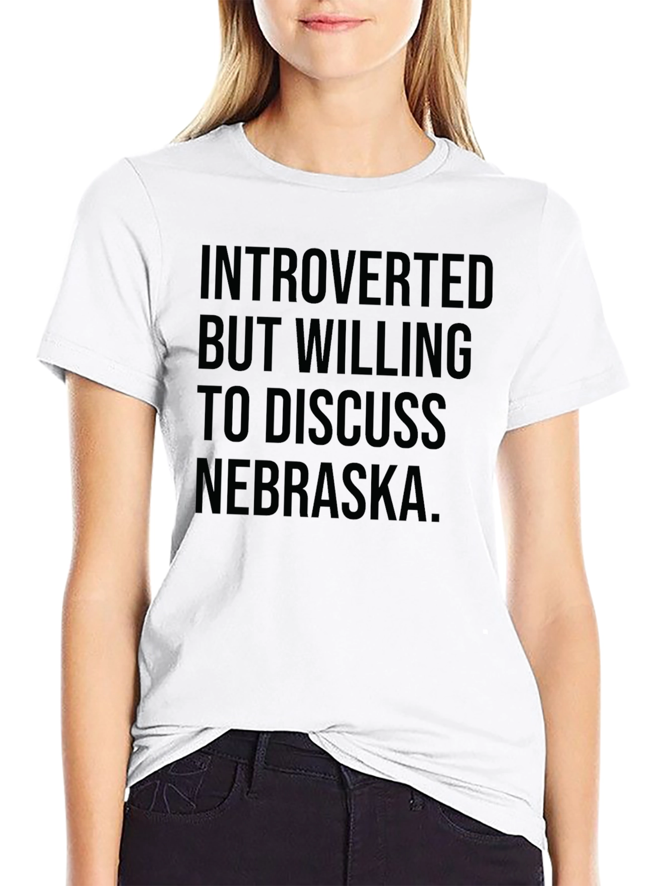Introverted Nebraska Fan T-Shirt