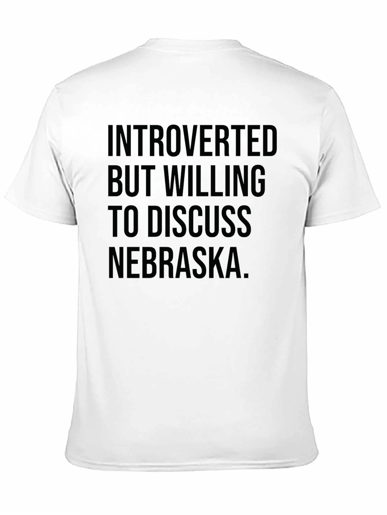 Introverted Nebraska Fan T-Shirt