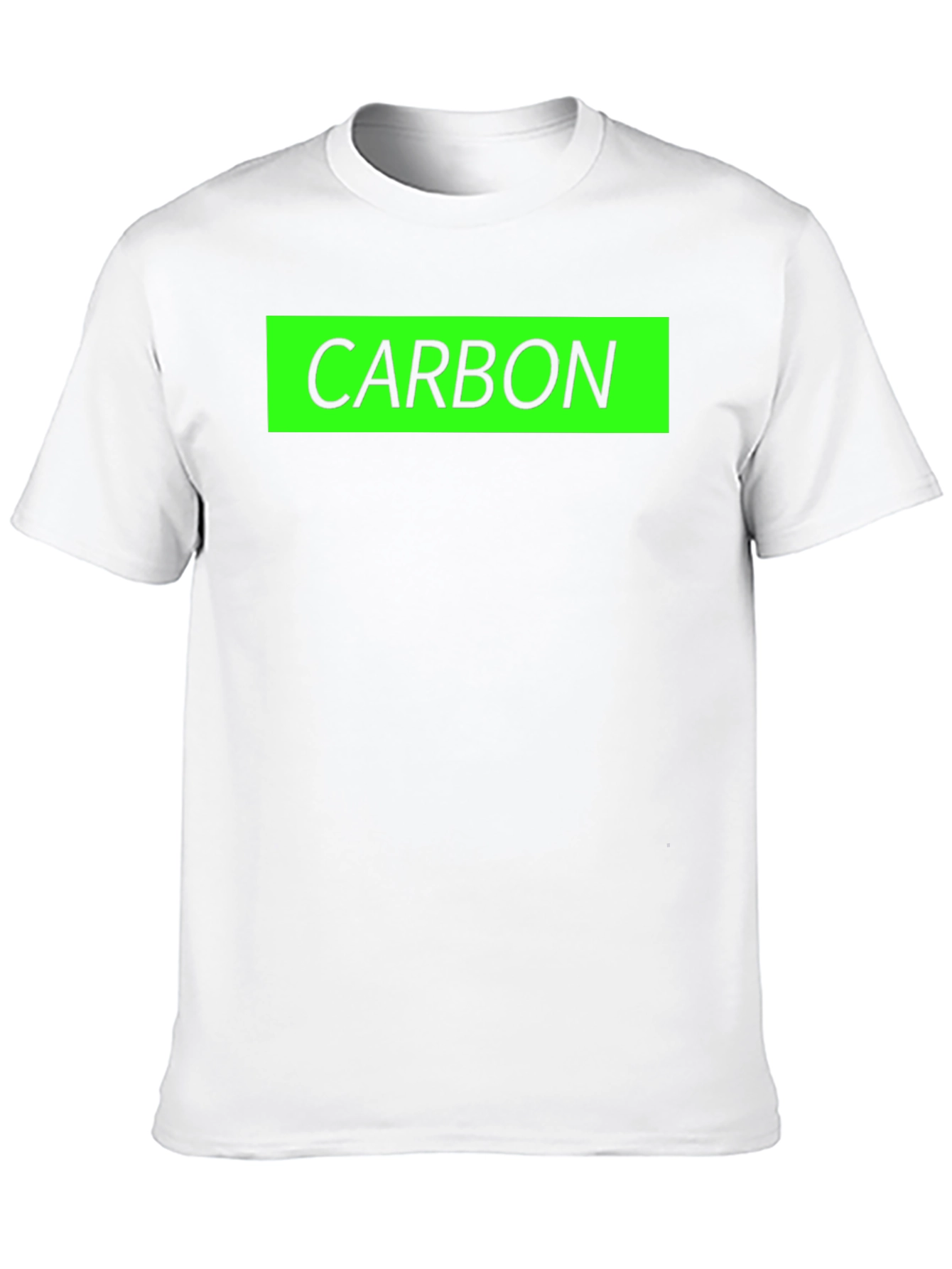 Carbon T-Shirt - Black with Green Graphic