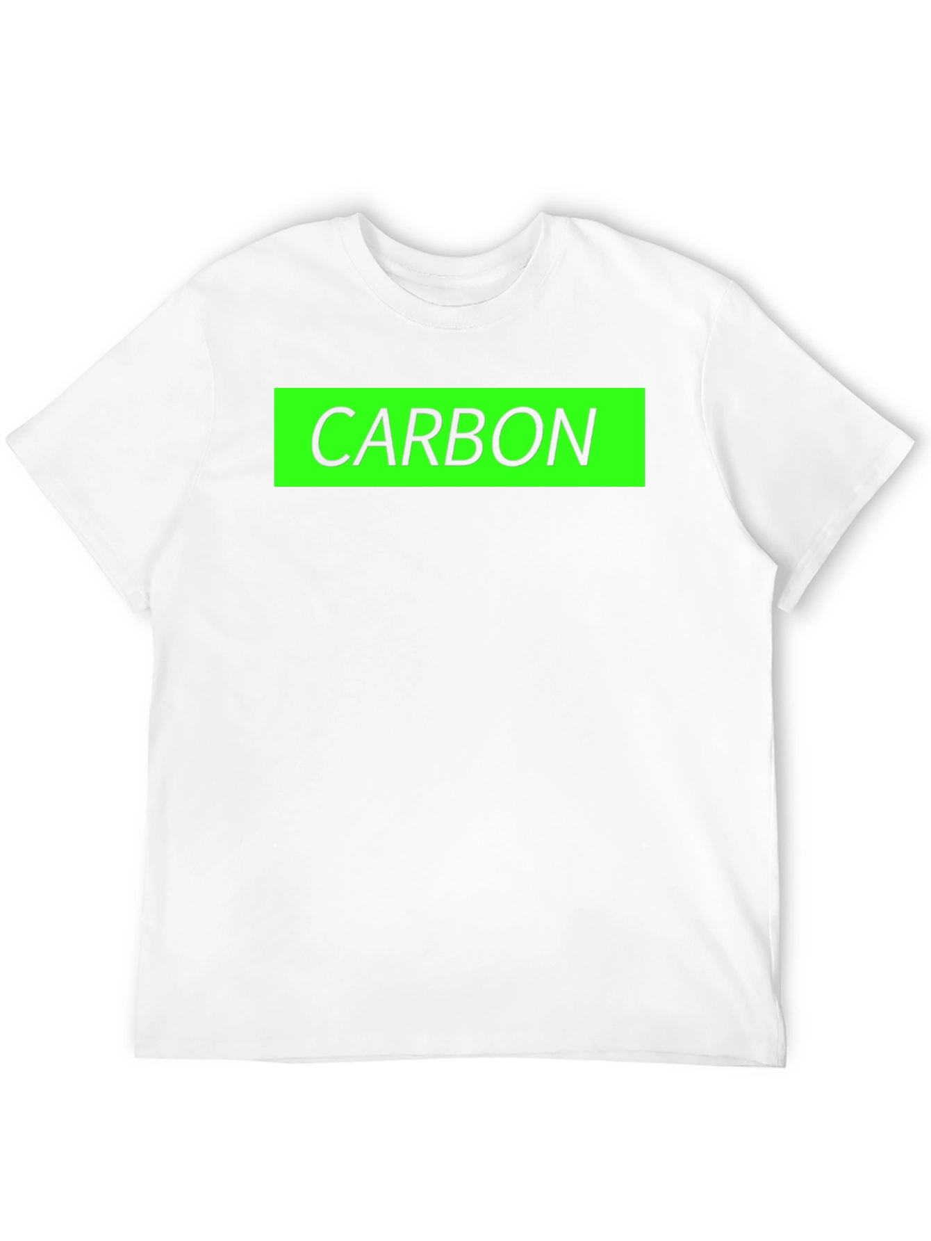 Carbon T-Shirt - Black with Green Graphic