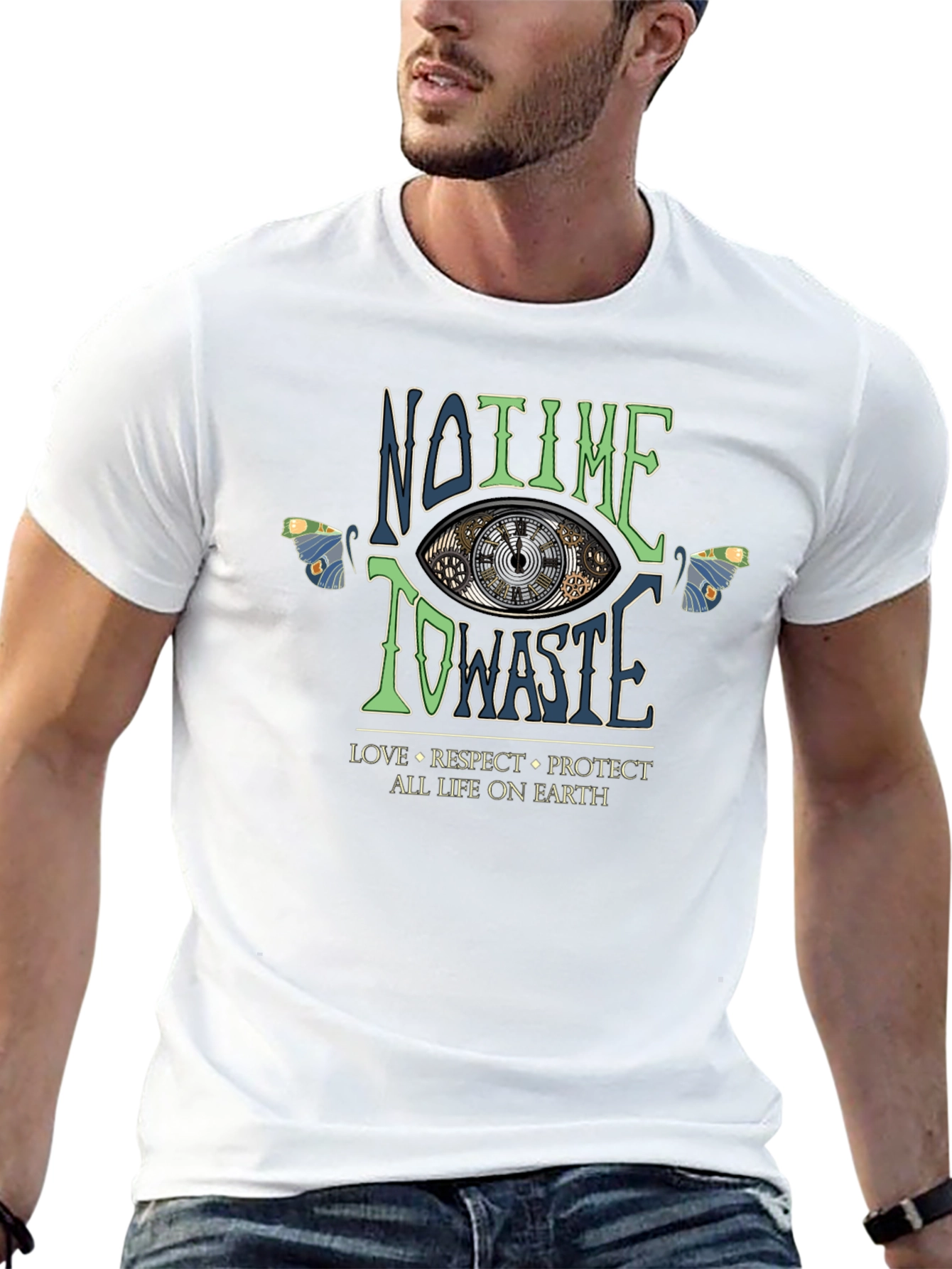 No Time To Waste Graphic Tee