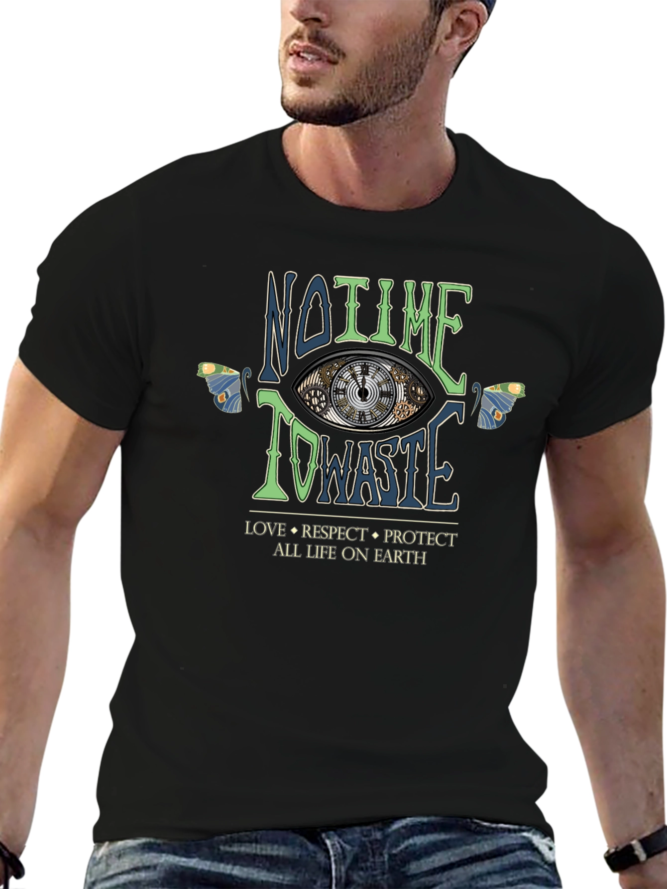 No Time To Waste Graphic Tee