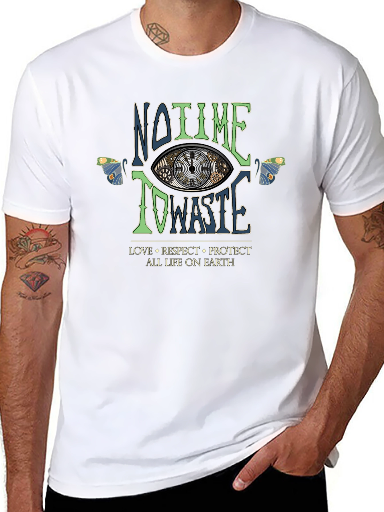 No Time To Waste Graphic Tee