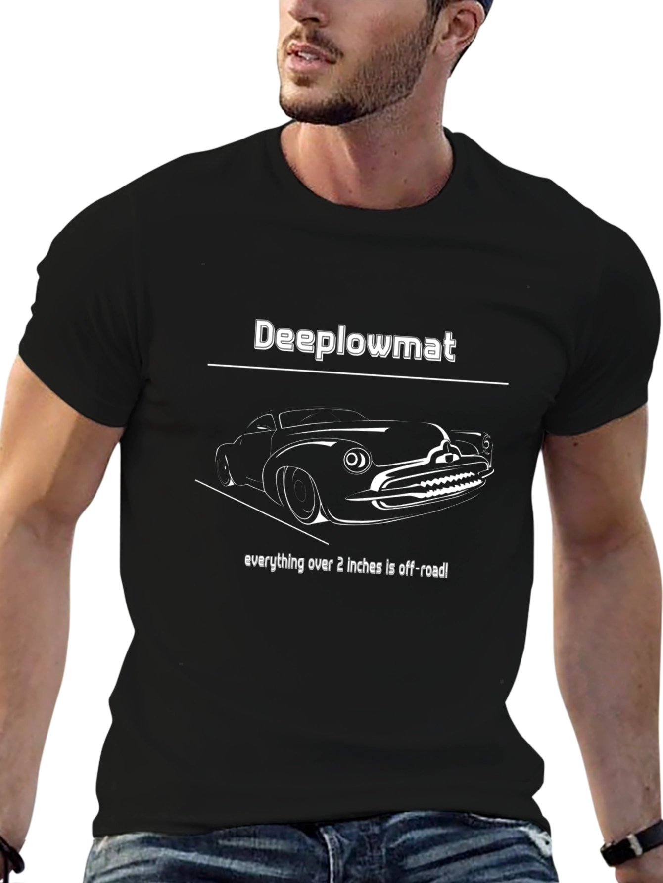 Deeplowmat Funny Car Humor T-Shirt